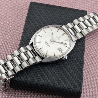 Circa 60 Years Old / Omega Seamaster Cosmic Vintage 1960s Watch / Serviced dial