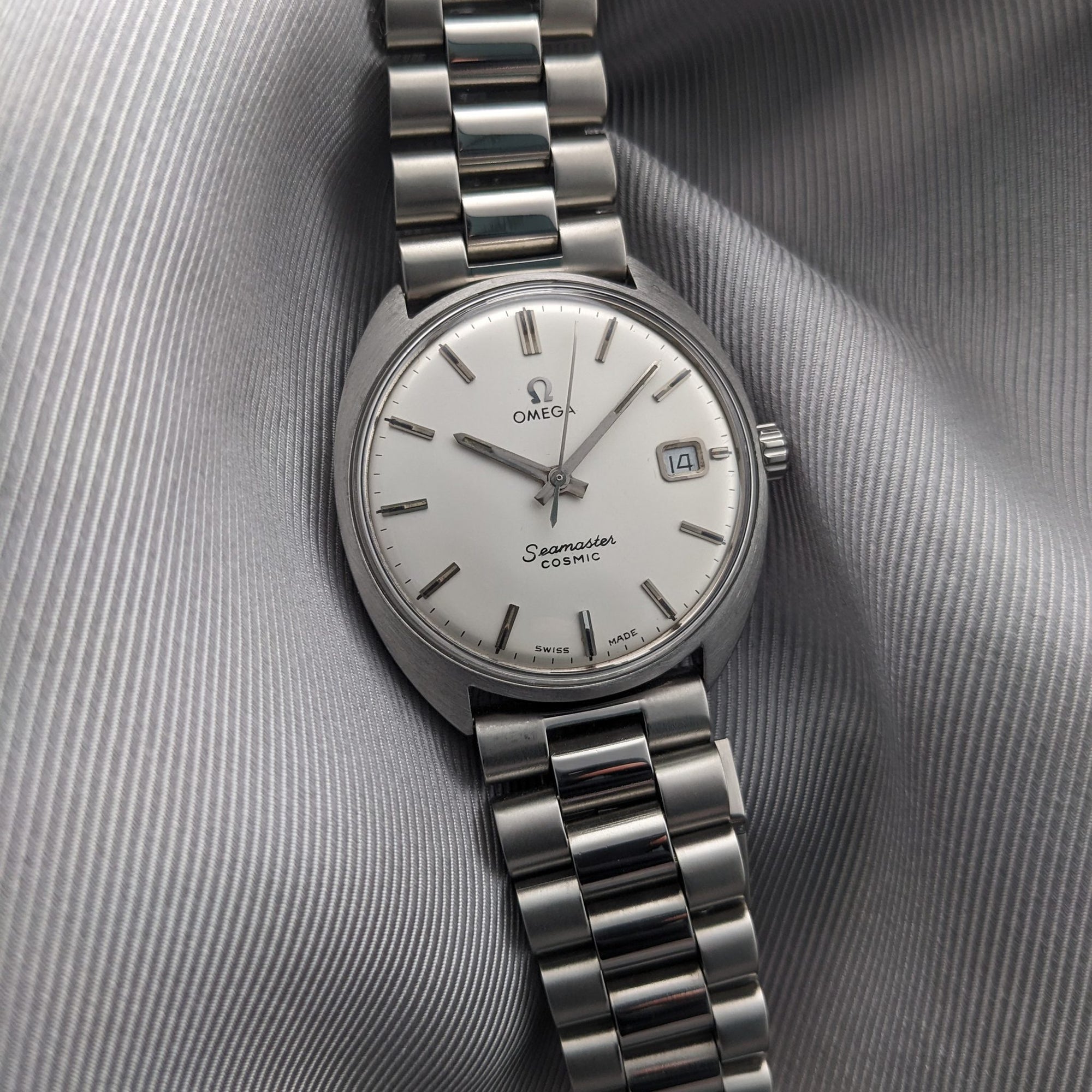 Circa 60 Years Old / Omega Seamaster Cosmic Vintage 1960s Watch / Serviced vintage watch