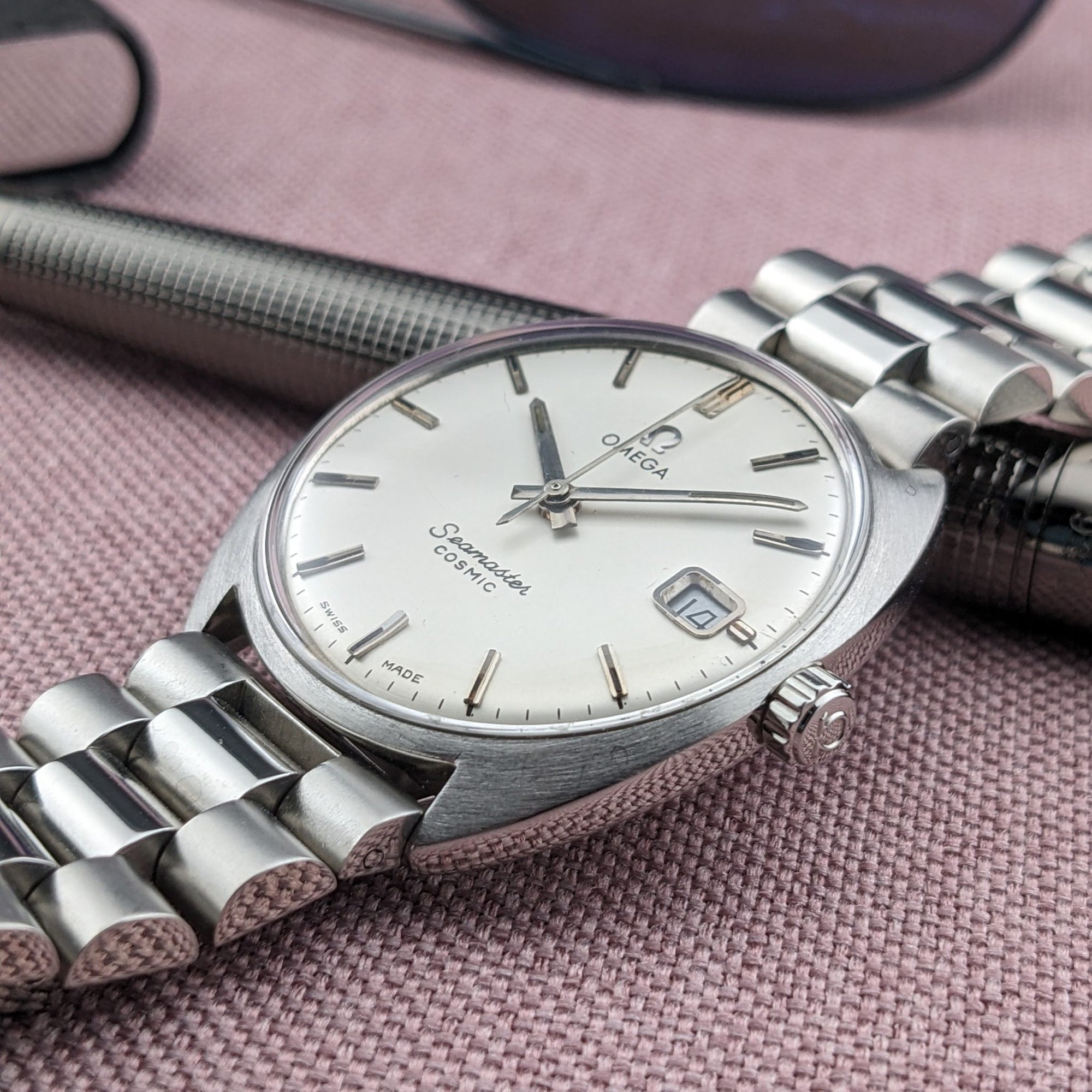 Circa 60 Years Old / Omega Seamaster Cosmic Vintage 1960s Watch / Serviced vintage watch