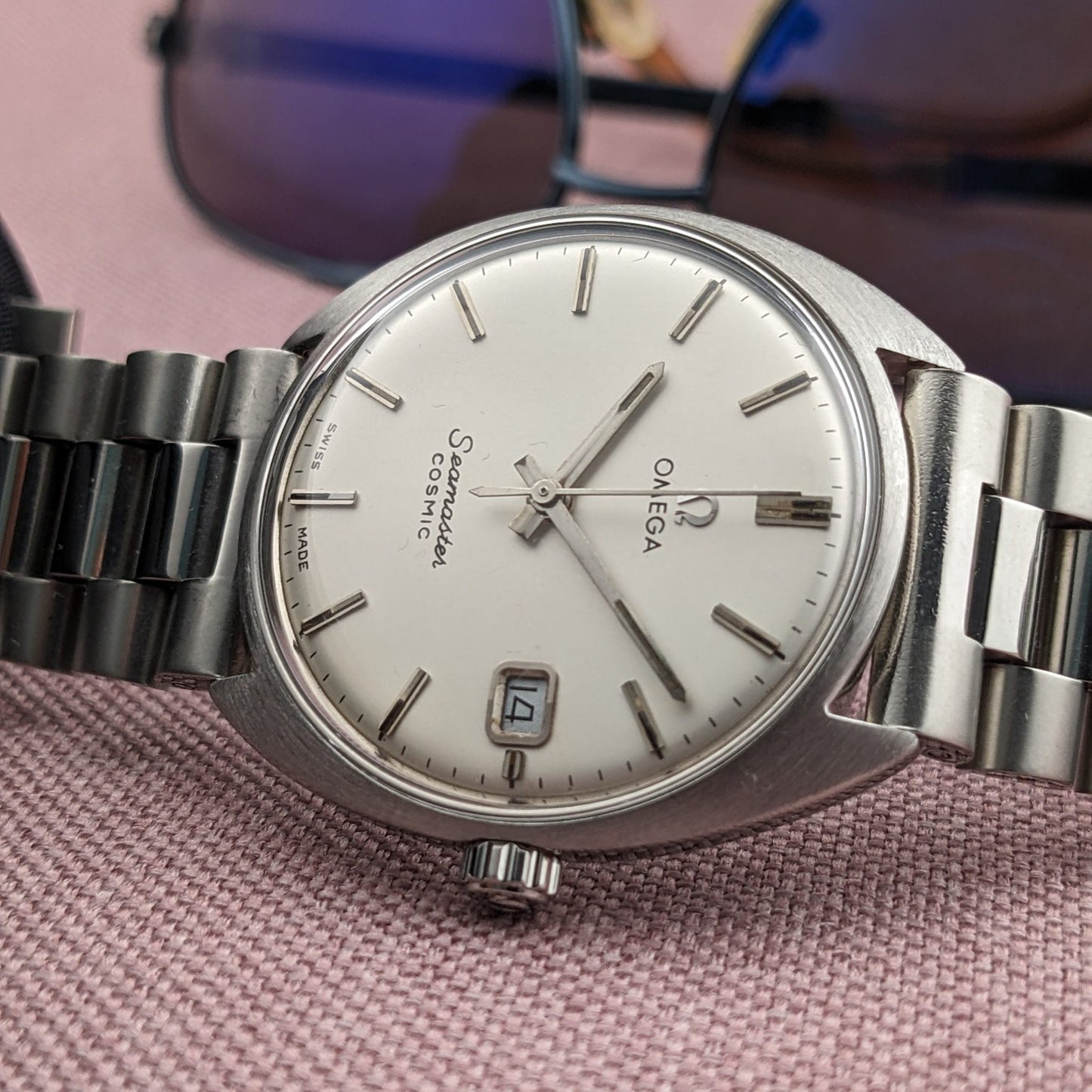 Circa 60 Years Old / Omega Seamaster Cosmic Vintage 1960s Watch / Serviced vintage watch