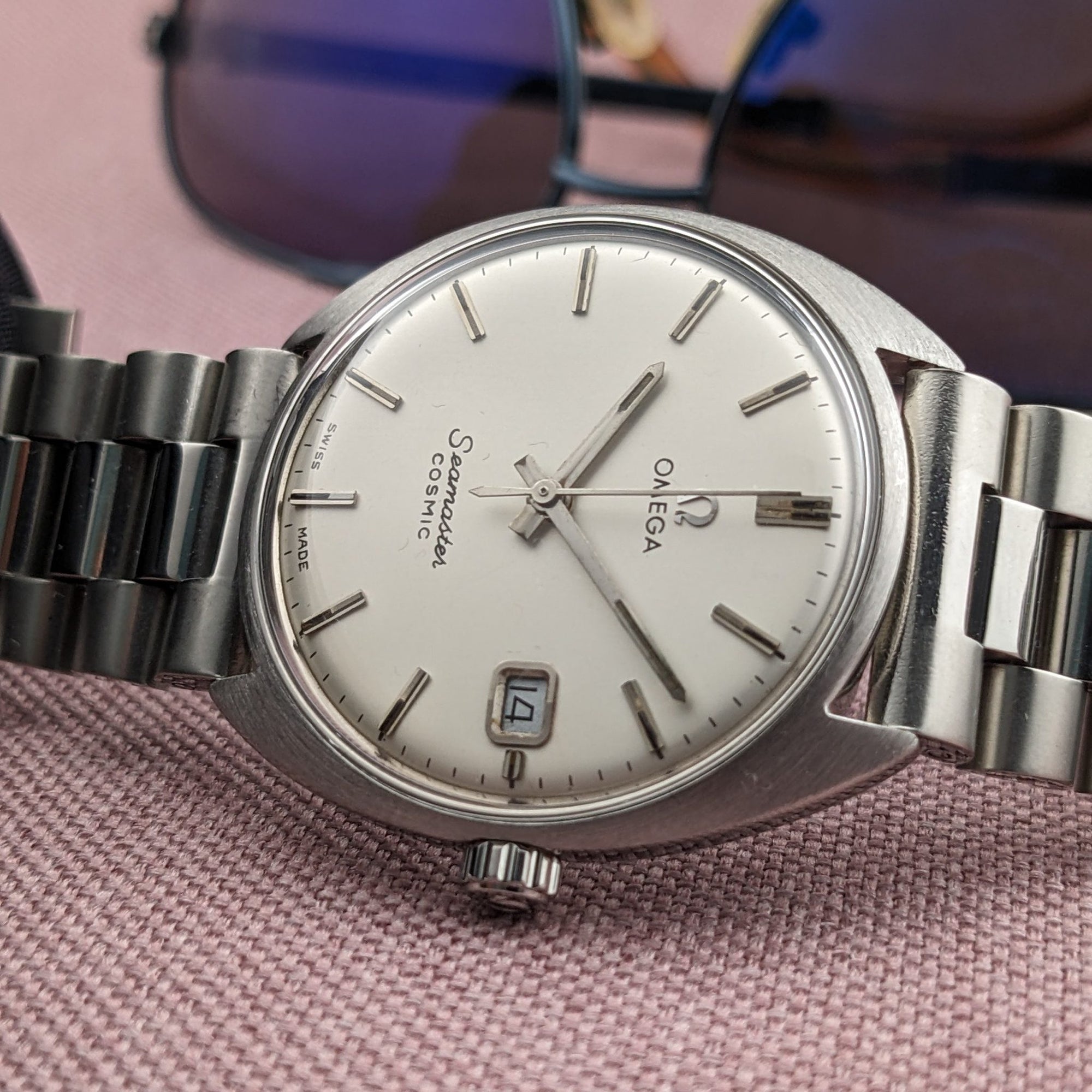 Circa 60 Years Old / Omega Seamaster Cosmic Vintage 1960s Watch / Serviced vintage watch