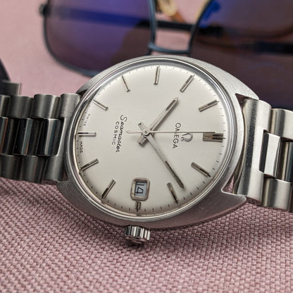 Circa 60 Years Old / Omega Seamaster Cosmic Vintage 1960s Watch / Serviced vintage watch