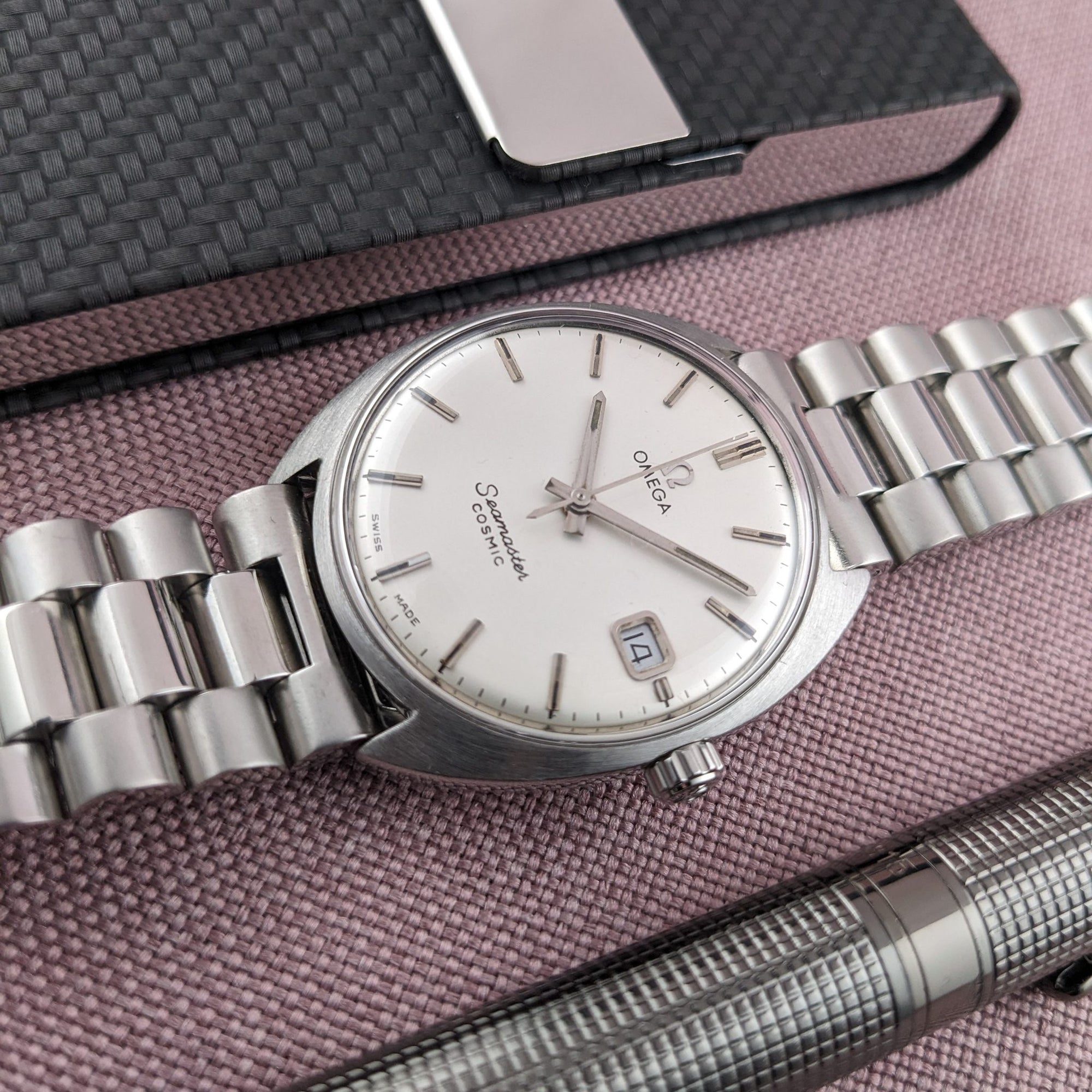 Circa 60 Years Old / Omega Seamaster Cosmic Vintage 1960s Watch / Serviced vintage watch