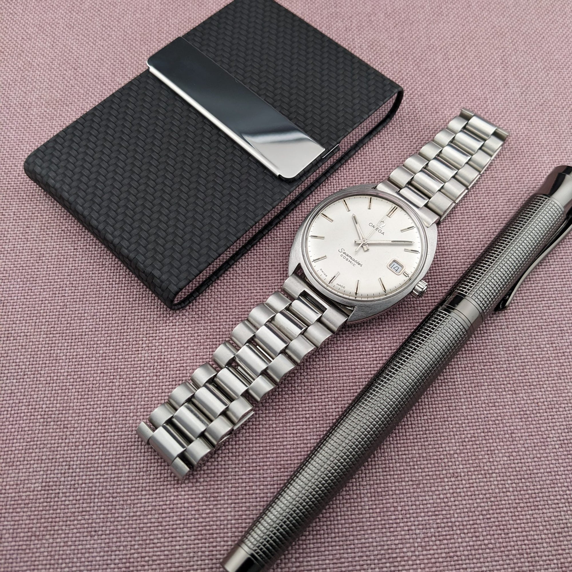 Circa 60 Years Old / Omega Seamaster Cosmic Vintage 1960s Watch / Serviced vintage watch