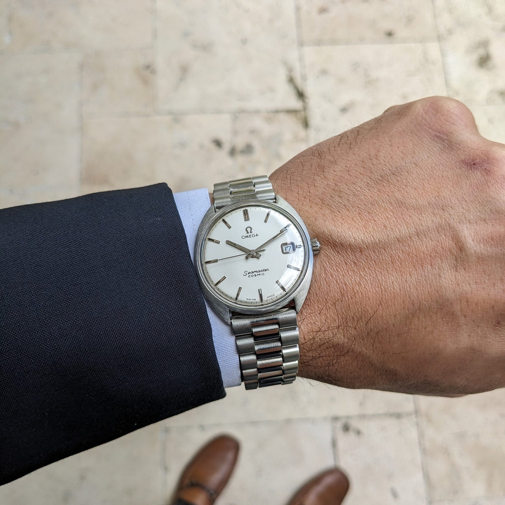 Circa 60 Years Old / Omega Seamaster Cosmic Vintage 1960s Watch / Serviced vintage watch