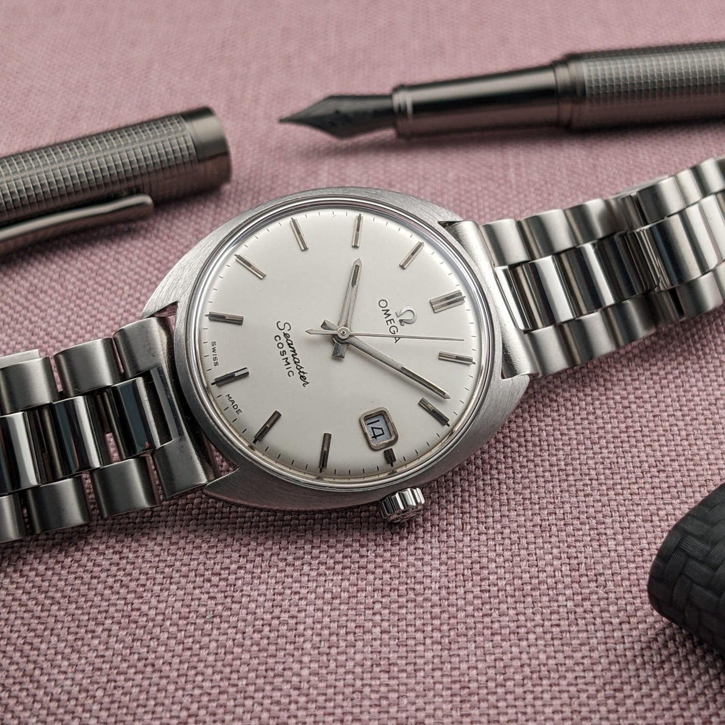 Circa 60 Years Old / Omega Seamaster Cosmic Vintage 1960s Watch / Serviced vintage watch