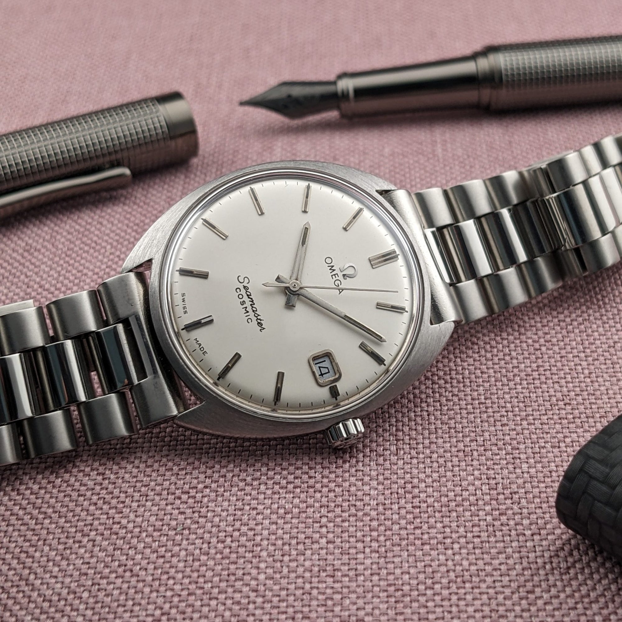 Circa 60 Years Old / Omega Seamaster Cosmic Vintage 1960s Watch / Serviced vintage watch