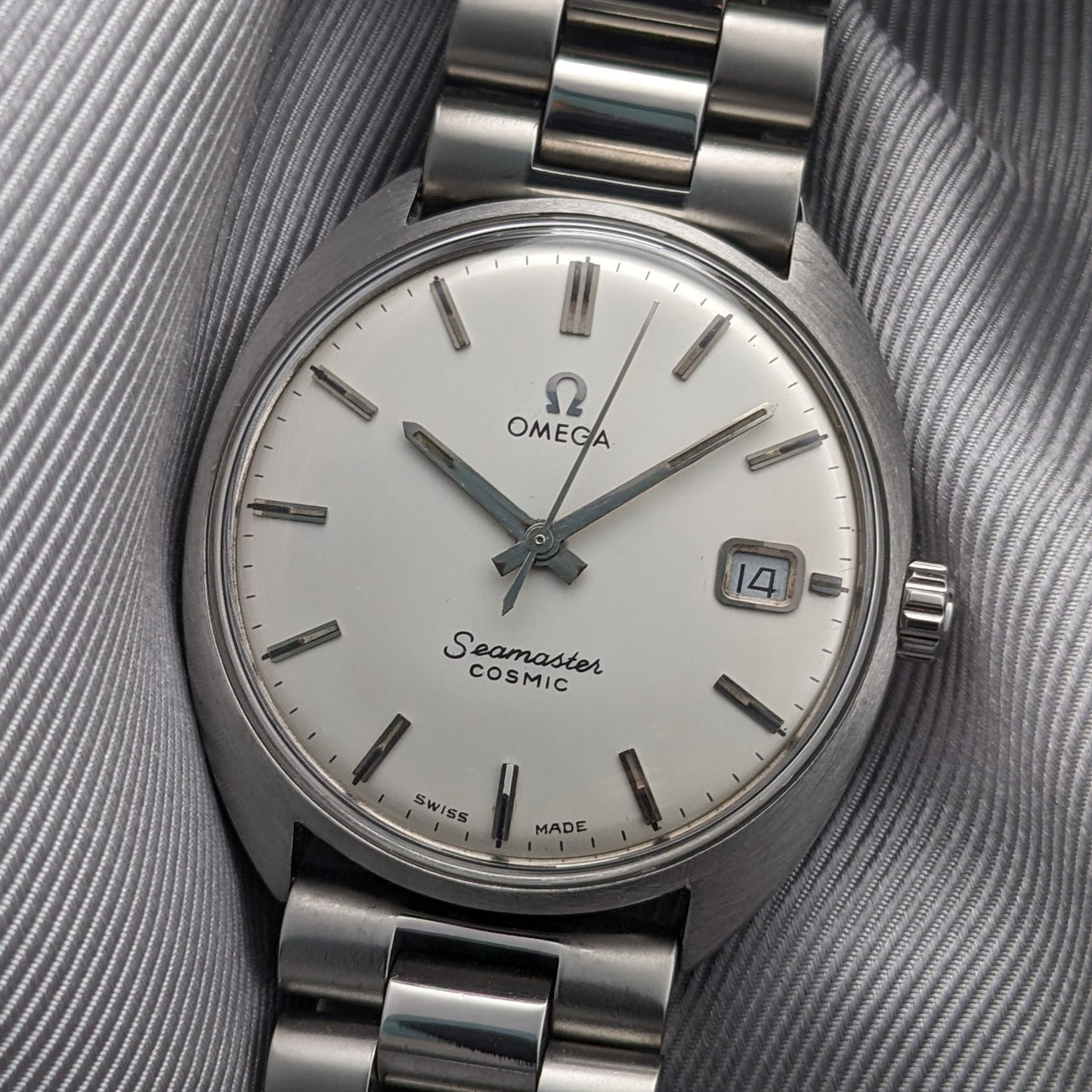 Circa 60 Years Old / Omega Seamaster Cosmic Vintage 1960s Watch / Serviced vintage watch