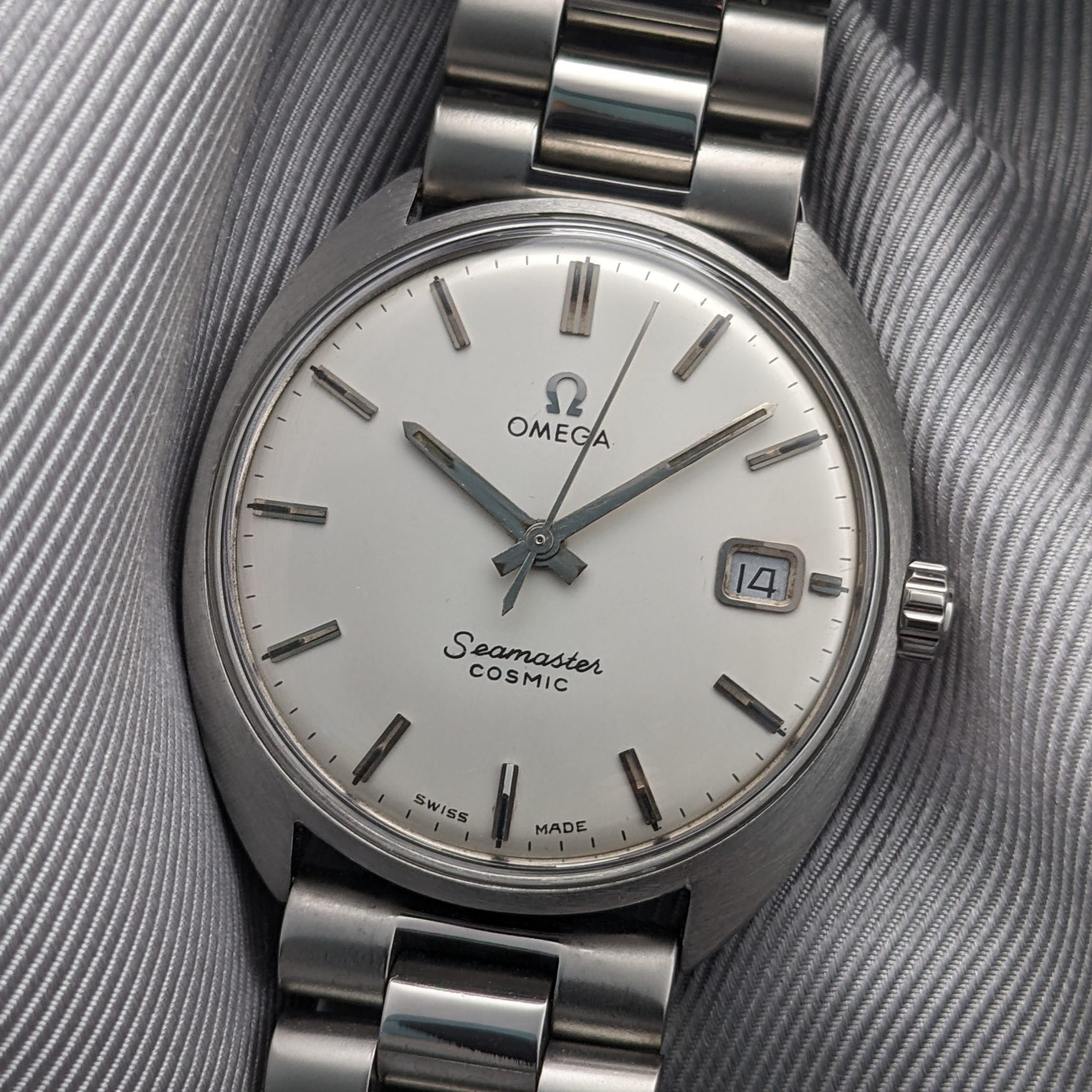 Circa 60 Years Old / Omega Seamaster Cosmic Vintage 1960s Watch / Serviced vintage watch