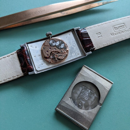 Circa 60 Years Old / Omega Tank / Ref 111.016 / Vintage 1960s Watch / Cal 620 Movement / Serviced vintage watch