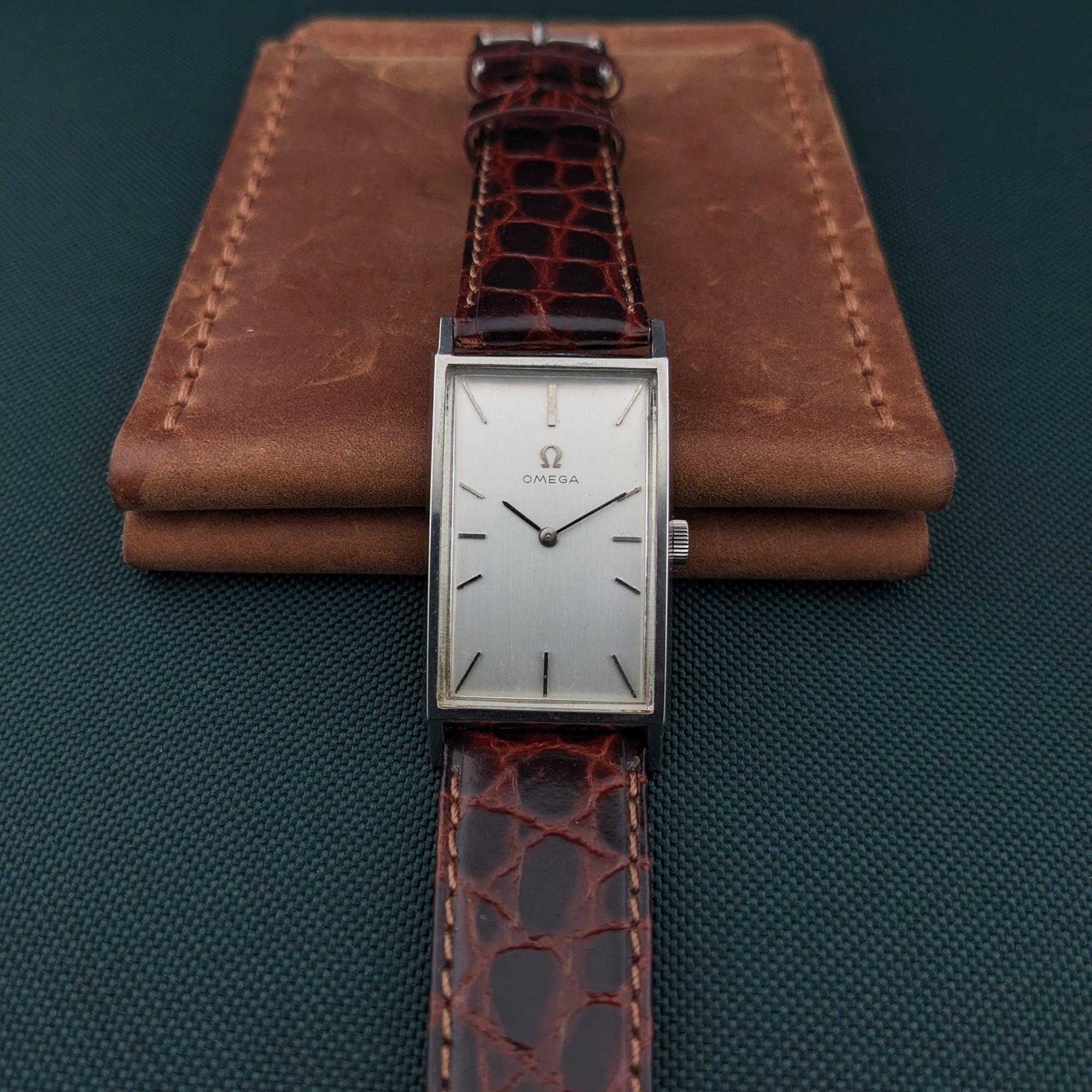 Circa 60 Years Old / Omega Tank / Ref 111.016 / Vintage 1960s Watch / Cal 620 Movement / Serviced vintage watch