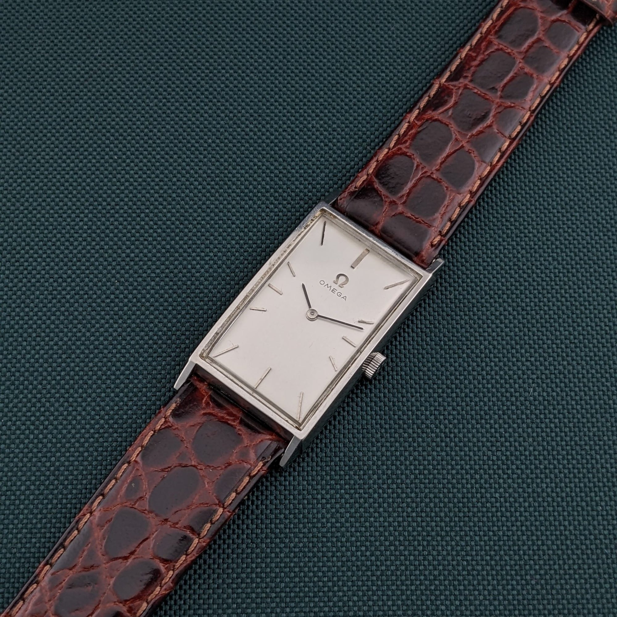 Circa 60 Years Old / Omega Tank / Ref 111.016 / Vintage 1960s Watch / Cal 620 Movement / Serviced vintage watch