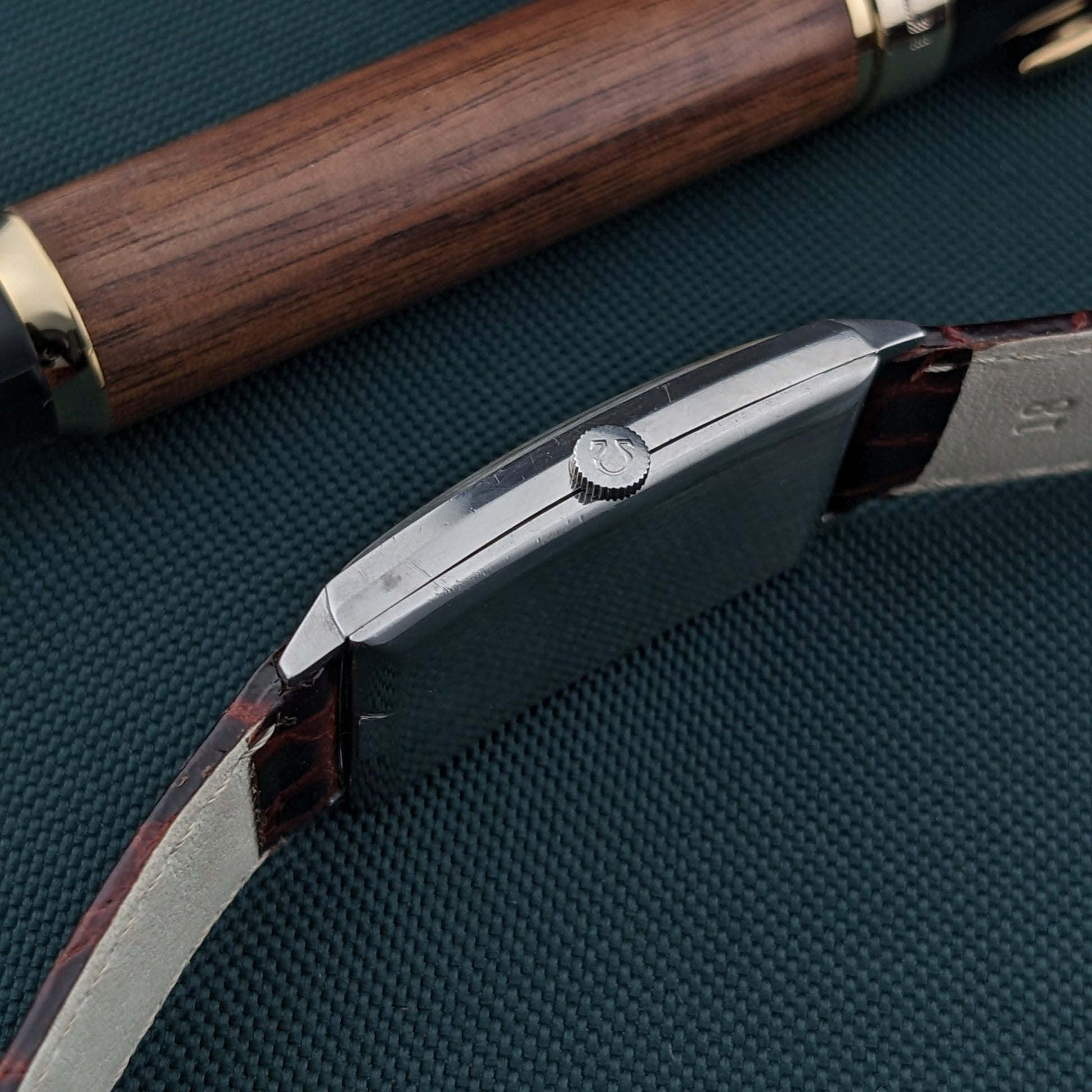 Circa 60 Years Old / Omega Tank / Ref 111.016 / Vintage 1960s Watch / Cal 620 Movement / Serviced vintage watch