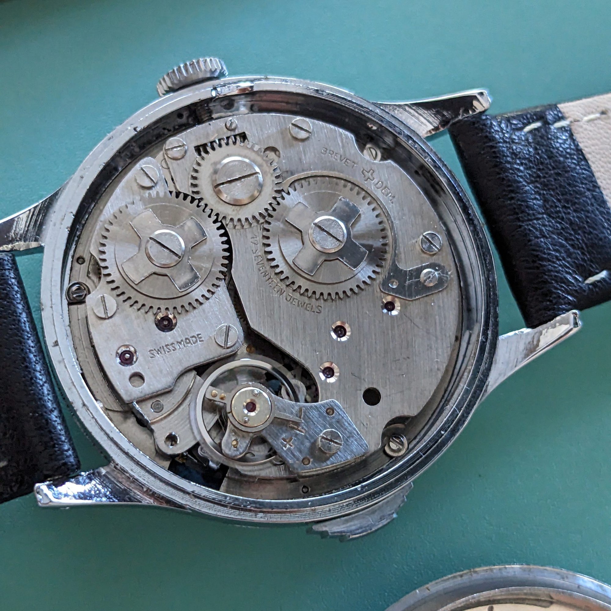 Circa 60 Years Old / Sheffield Antimagnetic Alarm / Vintage 1960s Watch / Cal Baumgartner Frères BFG 90 Movement / Serviced vintage watch