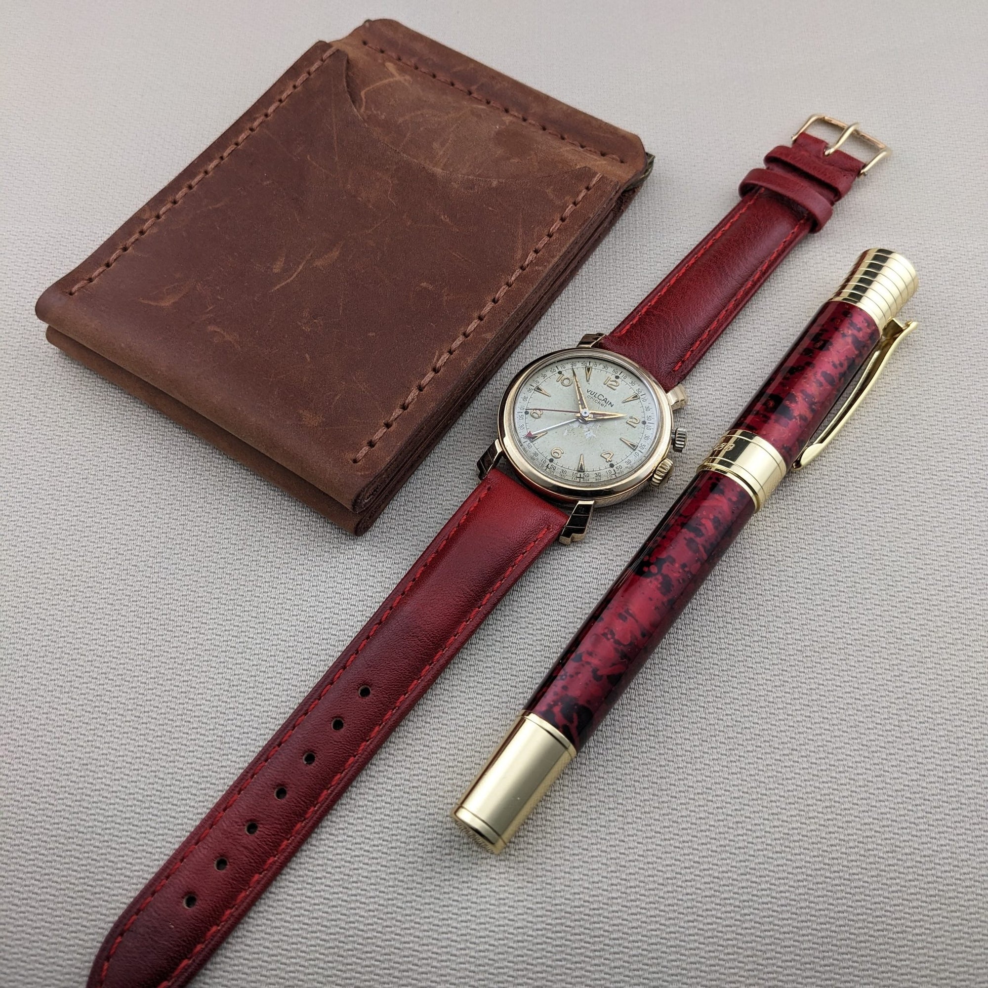 Circa 60 Years Old / Vulcain Cricket "President's Watch" / Ref 305005 / Vintage 1960s Watch / Cal 120,5 Movement / Serviced vintage watch