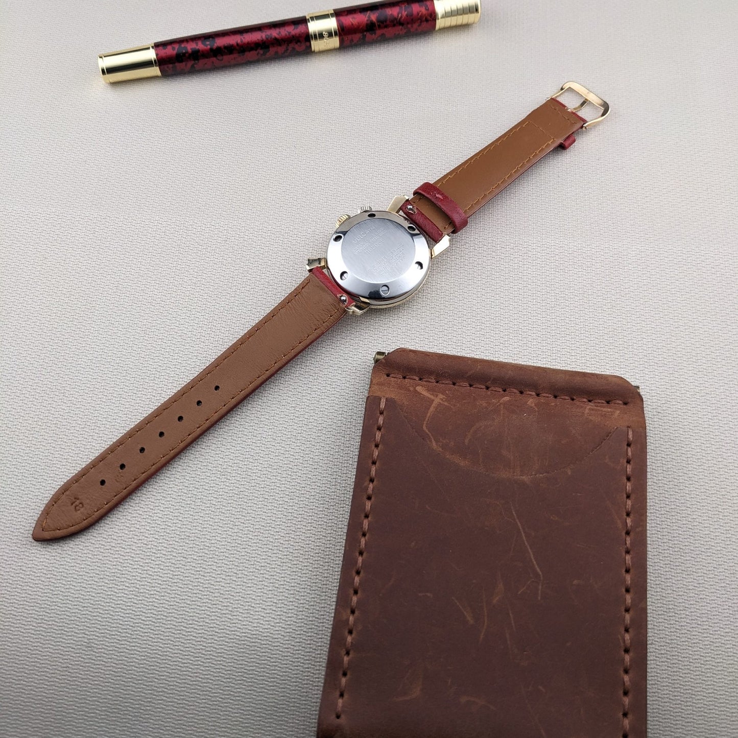 Circa 60 Years Old / Vulcain Cricket "President's Watch" / Ref 305005 / Vintage 1960s Watch / Cal 120,5 Movement / Serviced vintage watch