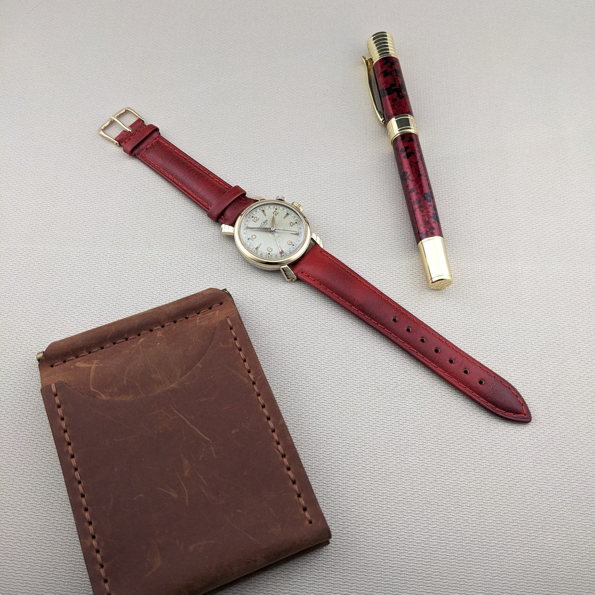 Circa 60 Years Old / Vulcain Cricket "President's Watch" / Ref 305005 / Vintage 1960s Watch / Cal 120,5 Movement / Serviced vintage watch