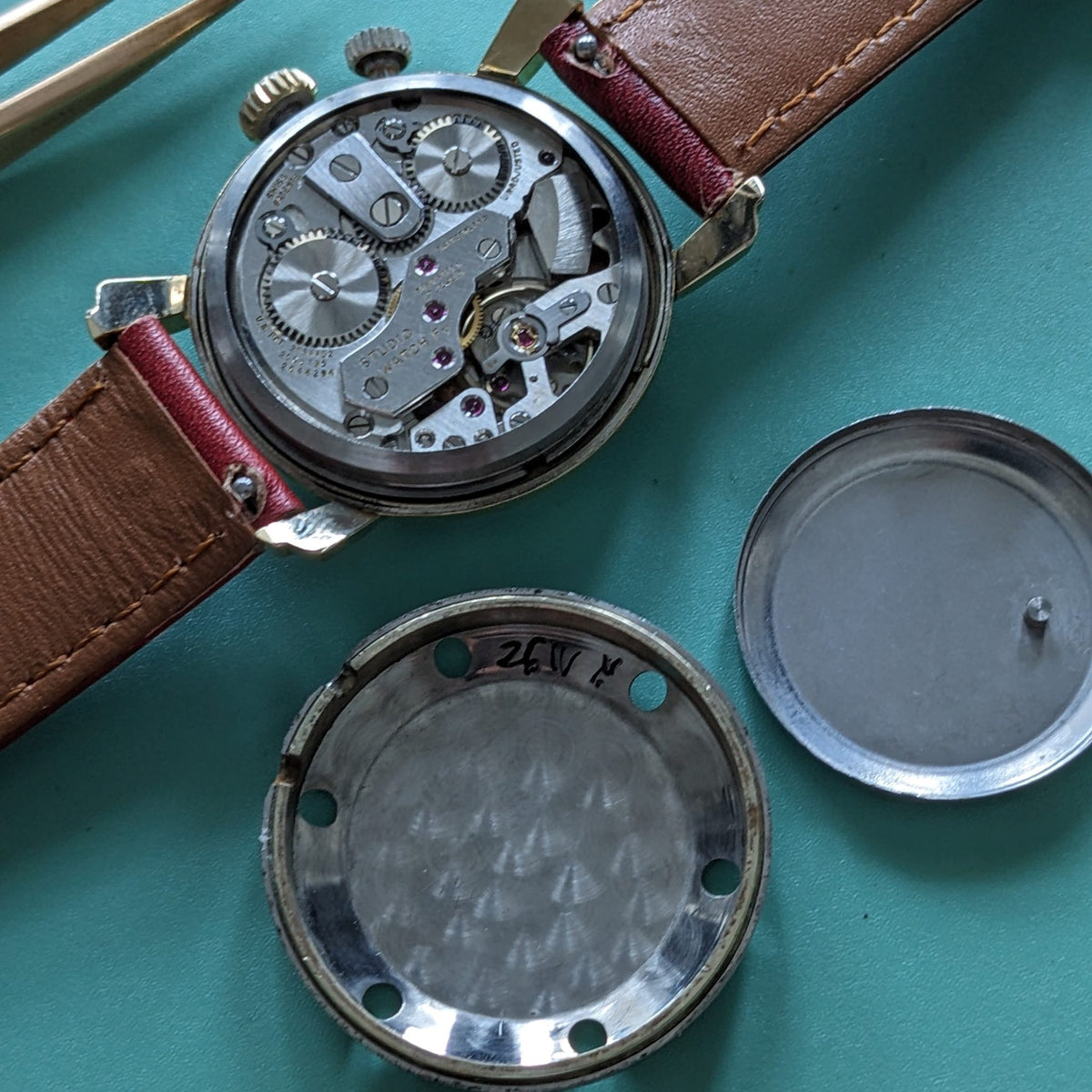 Circa 60 Years Old / Vulcain Cricket "President's Watch" / Ref 305005 / Vintage 1960s Watch / Cal 120,5 Movement / Serviced vintage watch