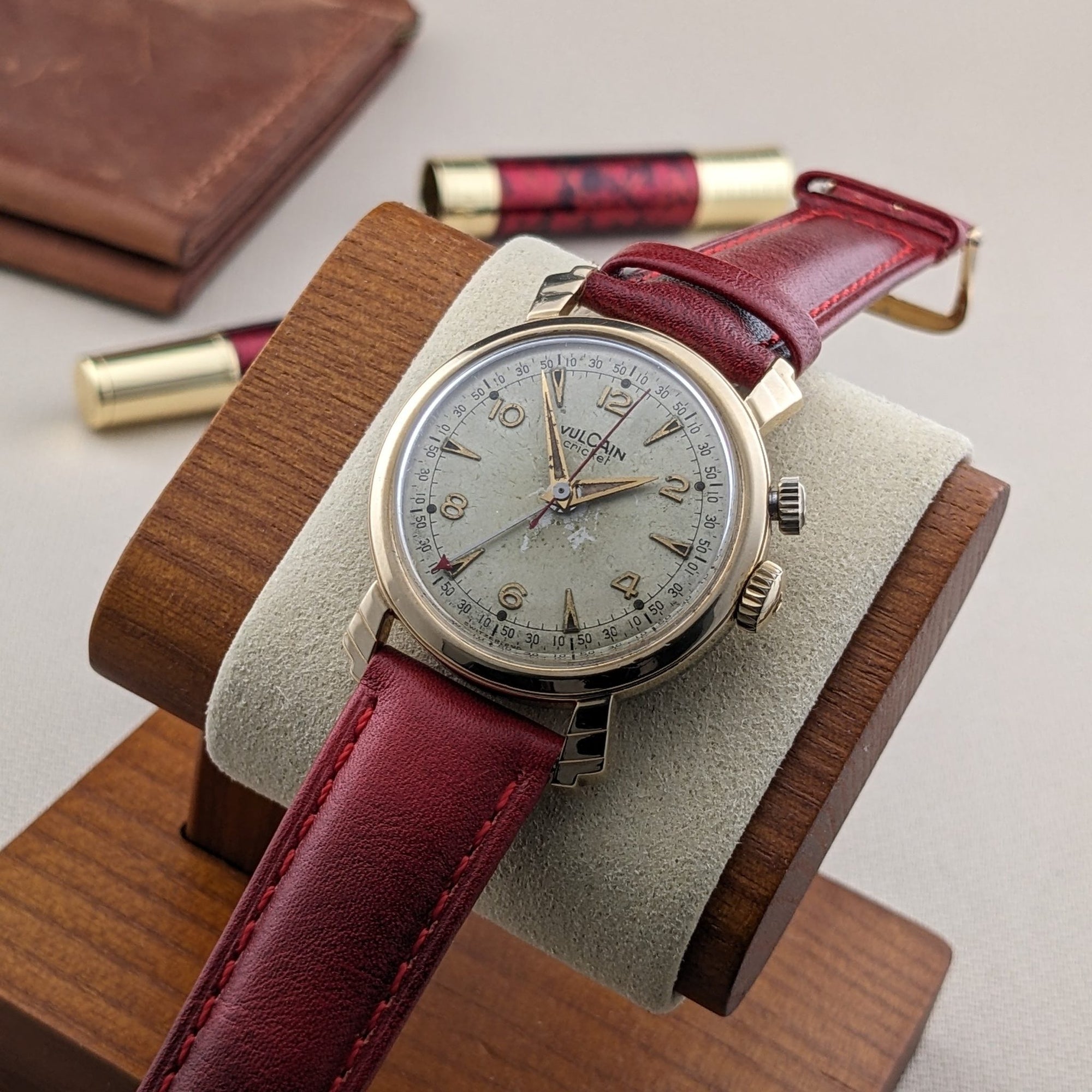 Circa 60 Years Old / Vulcain Cricket "President's Watch" / Ref 305005 / Vintage 1960s Watch / Cal 120,5 Movement / Serviced vintage watch