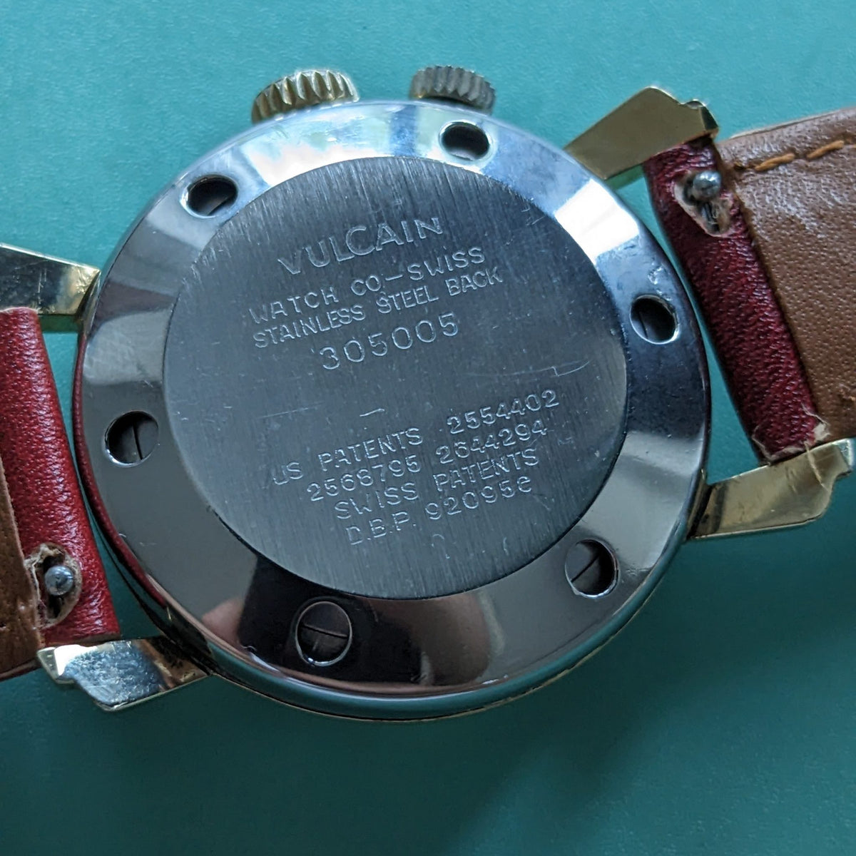 Circa 60 Years Old / Vulcain Cricket "President's Watch" / Ref 305005 / Vintage 1960s Watch / Cal 120,5 Movement / Serviced vintage watch