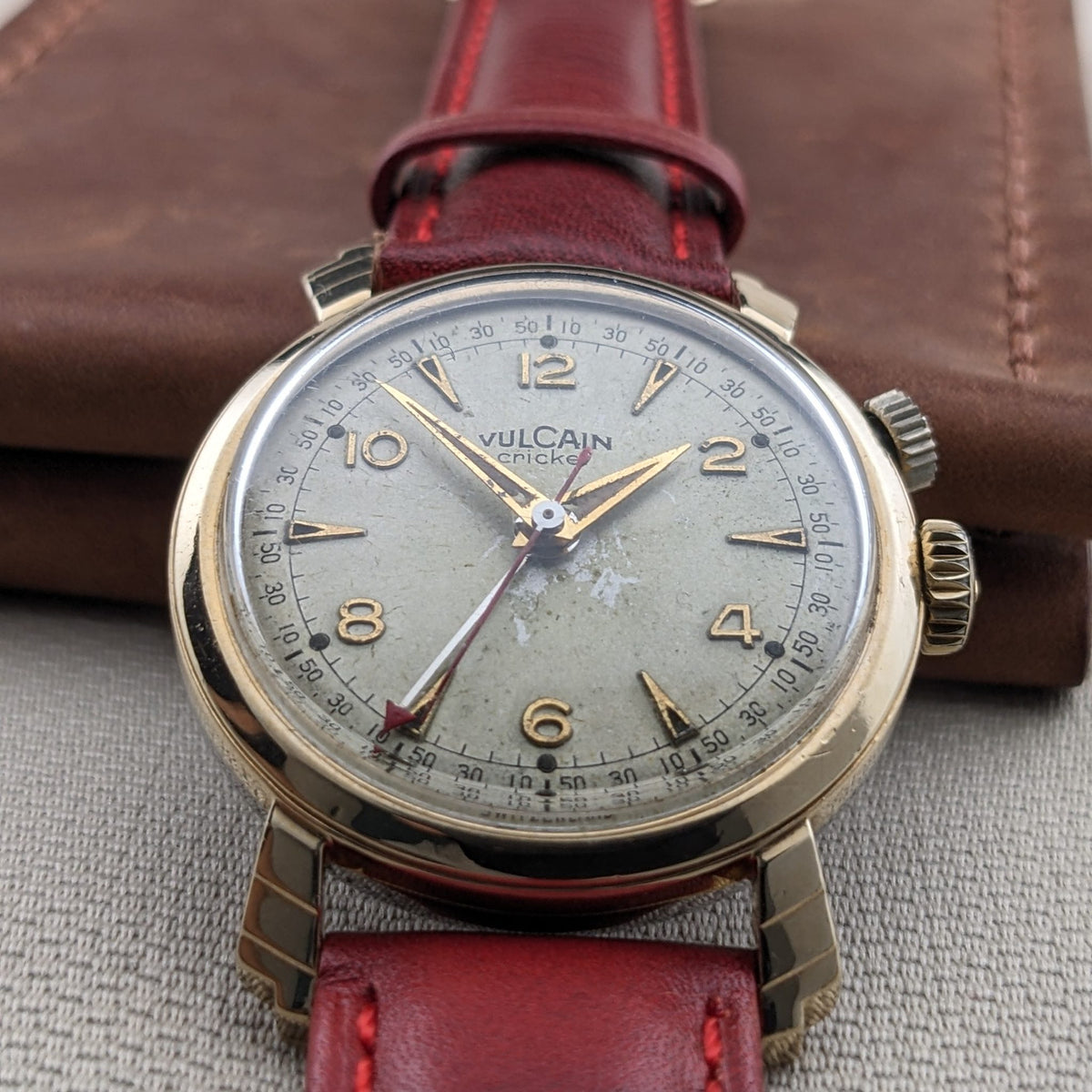 Circa 60 Years Old / Vulcain Cricket "President's Watch" / Ref 305005 / Vintage 1960s Watch / Cal 120,5 Movement / Serviced vintage watch