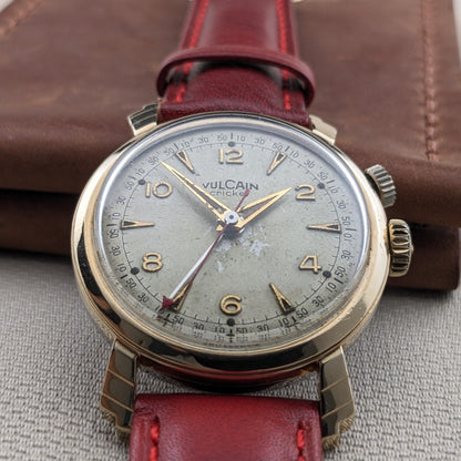 Circa 60 Years Old / Vulcain Cricket "President's Watch" / Ref 305005 / Vintage 1960s Watch / Cal 120,5 Movement / Serviced vintage watch