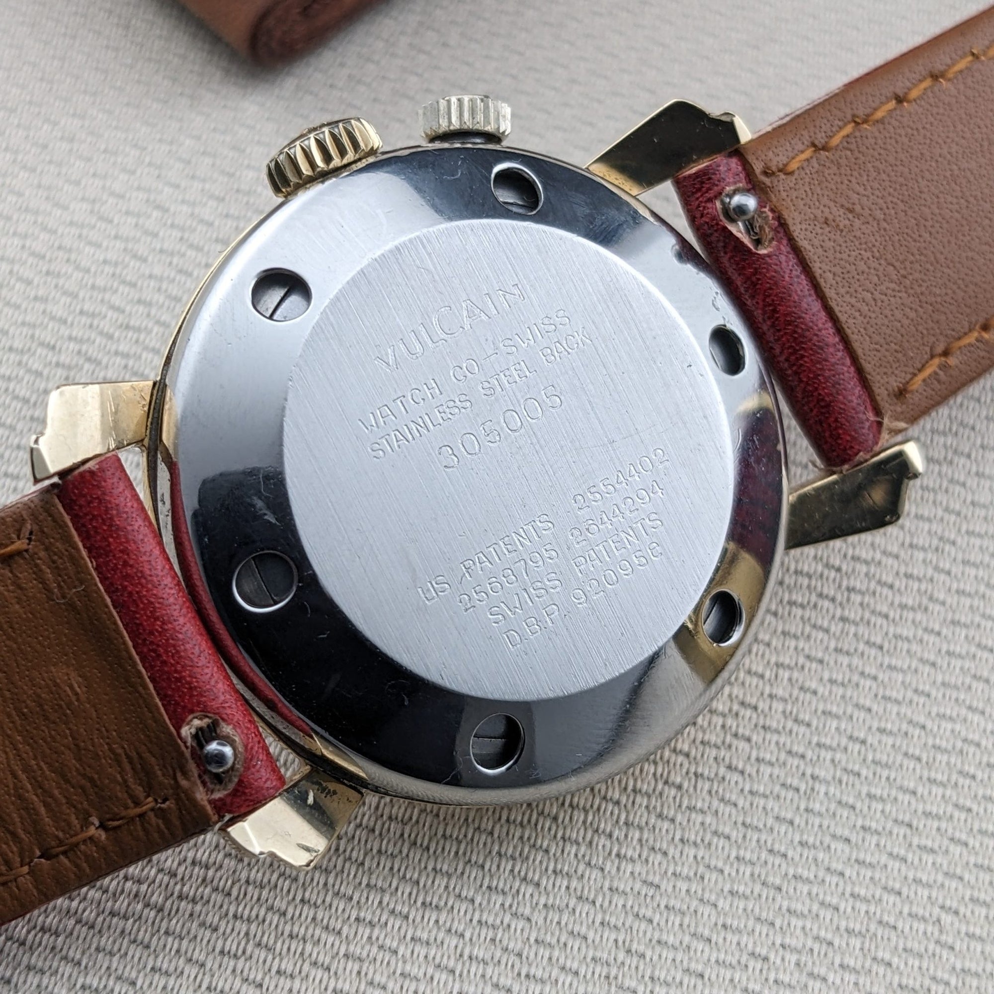 Circa 60 Years Old / Vulcain Cricket "President's Watch" / Ref 305005 / Vintage 1960s Watch / Cal 120,5 Movement / Serviced vintage watch