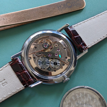 Circa 60 Years Old / Wyler Vetta Chronometer / Ref 1964-6 / Patented Incaflex Balance / Vintage 1960s Watch / Serviced vintage watch