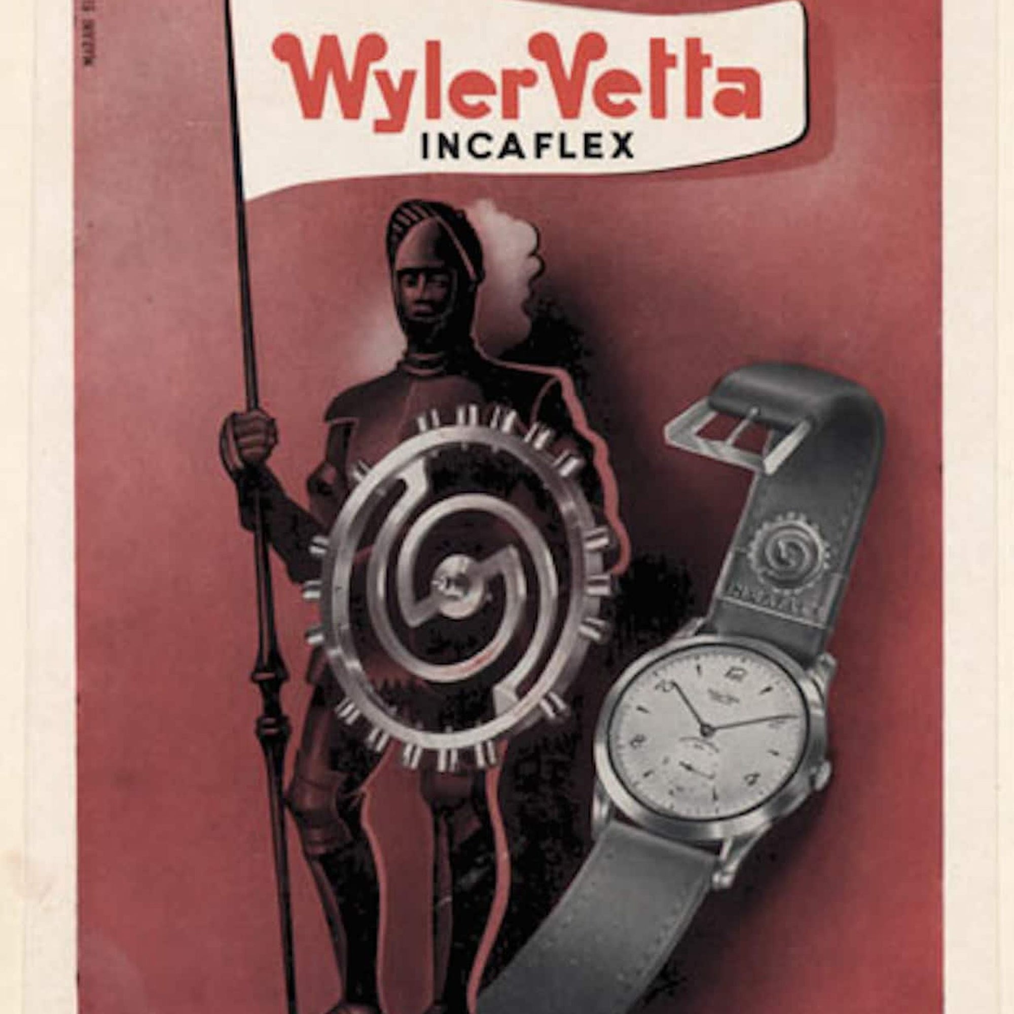 Circa 60 Years Old / Wyler Vetta Chronometer / Ref 1964-6 / Patented Incaflex Balance / Vintage 1960s Watch / Serviced vintage watch
