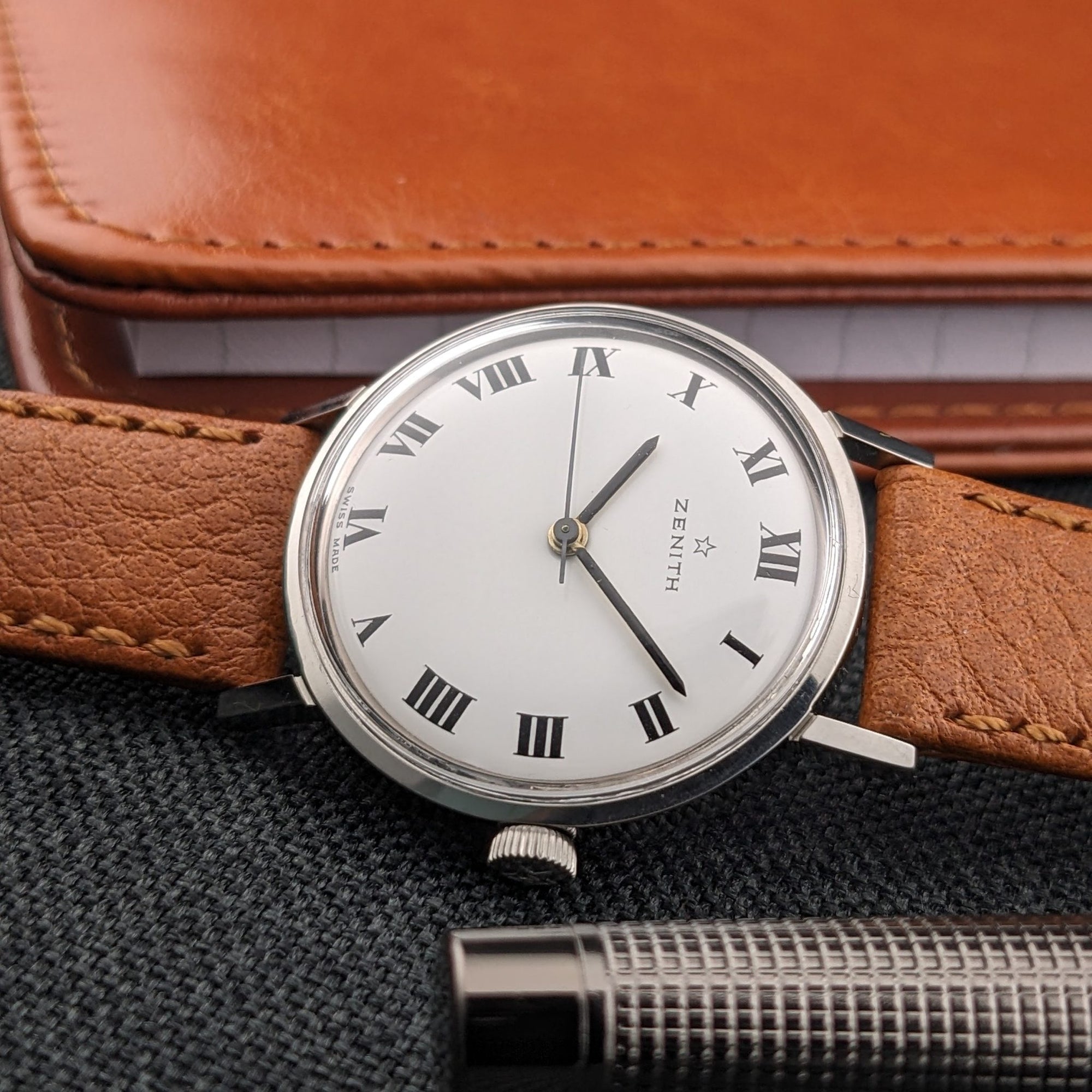 Circa 60 Years Old / Zenith / Vintage 1960s Watch / Cal 2542 Movement / Serviced vintage watch