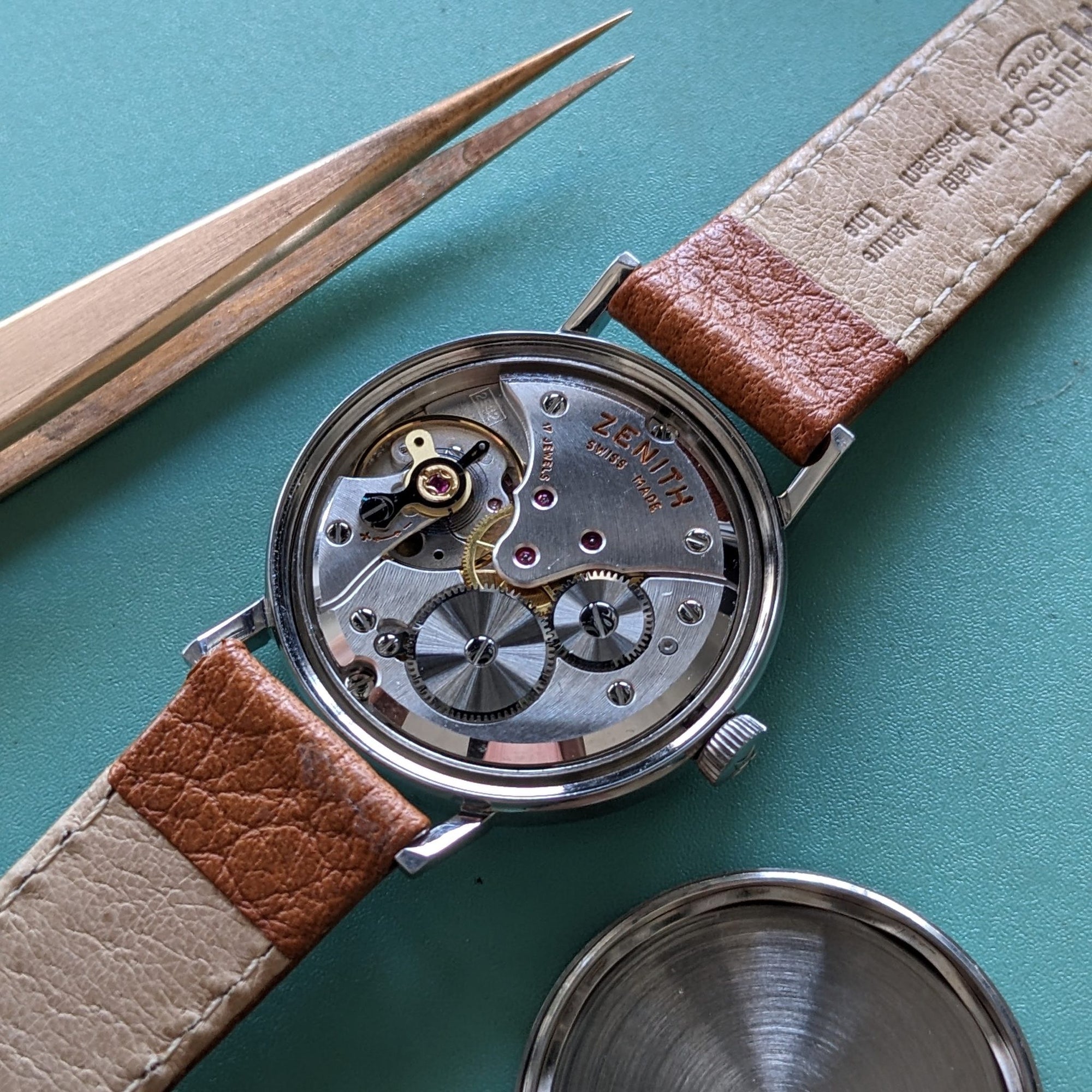 Circa 60 Years Old / Zenith / Vintage 1960s Watch / Cal 2542 Movement / Serviced vintage watch