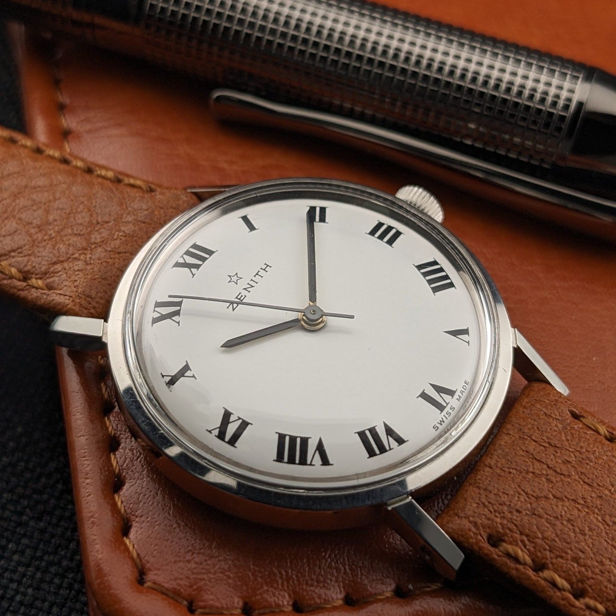 Circa 60 Years Old / Zenith / Vintage 1960s Watch / Cal 2542 Movement / Serviced vintage watch
