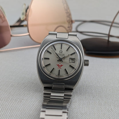 Circa 65 Years Old Lady Omega Seamaster Automatic / Ref 566.0087 / 766.0818 / Vintage 1963 Watch / Cal 681 Movement / Serviced vintage watch