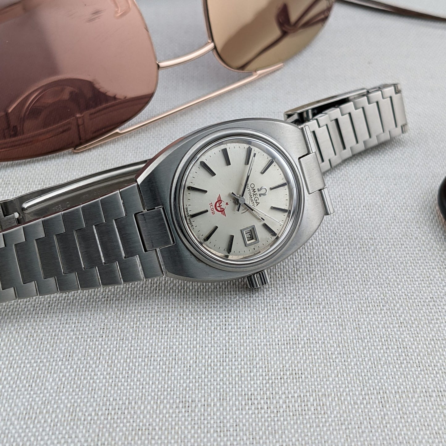 Circa 65 Years Old Lady Omega Seamaster Automatic / Ref 566.0087 / 766.0818 / Vintage 1963 Watch / Cal 681 Movement / Serviced vintage watch