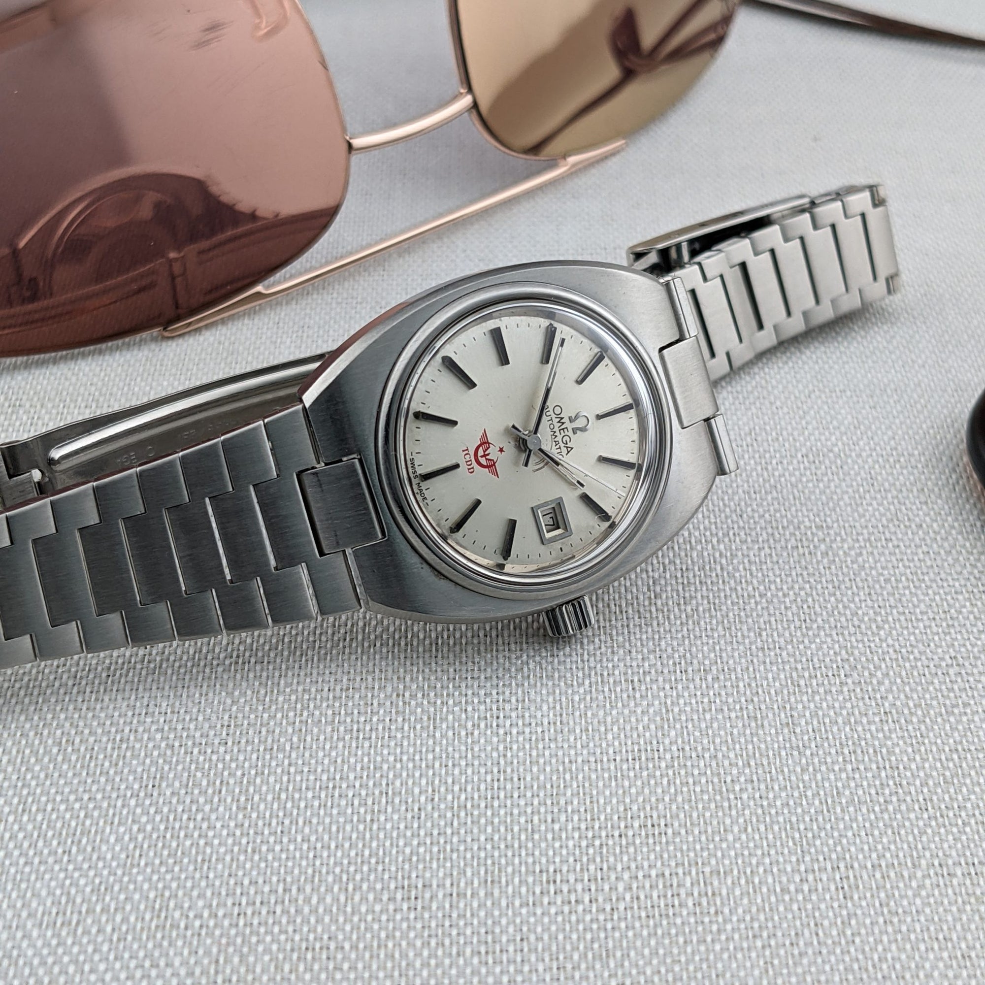 Circa 65 Years Old Lady Omega Seamaster Automatic / Ref 566.0087 / 766.0818 / Vintage 1963 Watch / Cal 681 Movement / Serviced vintage watch