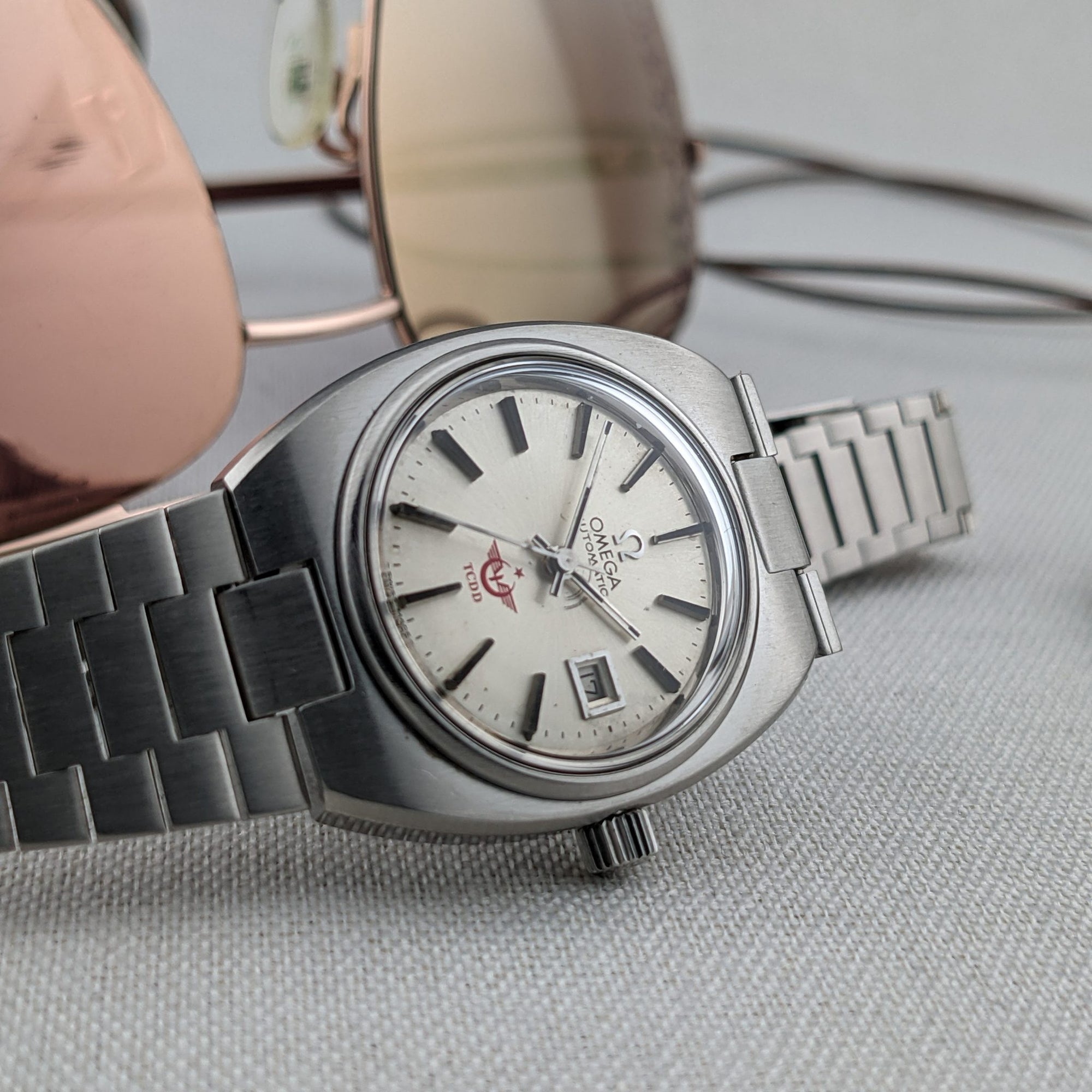 Circa 65 Years Old Lady Omega Seamaster Automatic / Ref 566.0087 / 766.0818 / Vintage 1963 Watch / Cal 681 Movement / Serviced vintage watch
