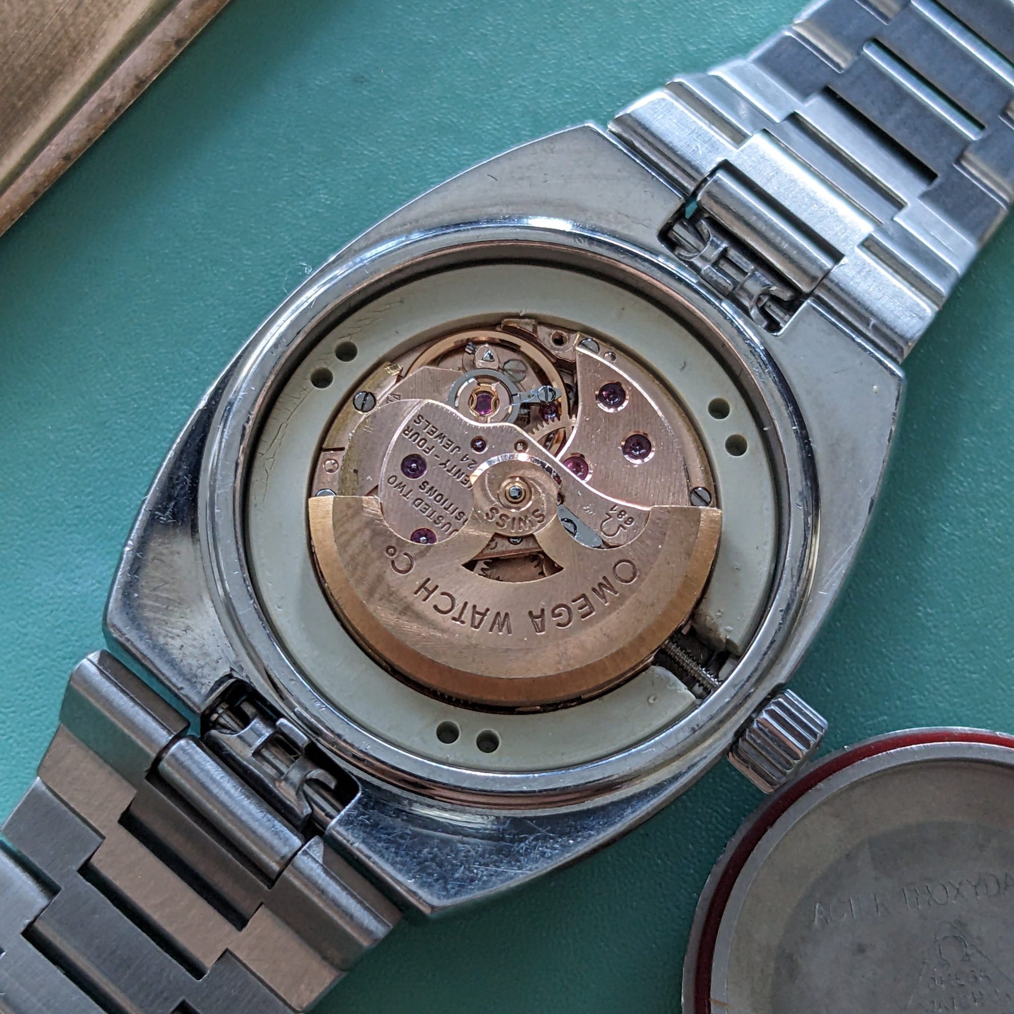 Circa 65 Years Old Lady Omega Seamaster Automatic / Ref 566.0087 / 766.0818 / Vintage 1963 Watch / Cal 681 Movement / Serviced vintage watch