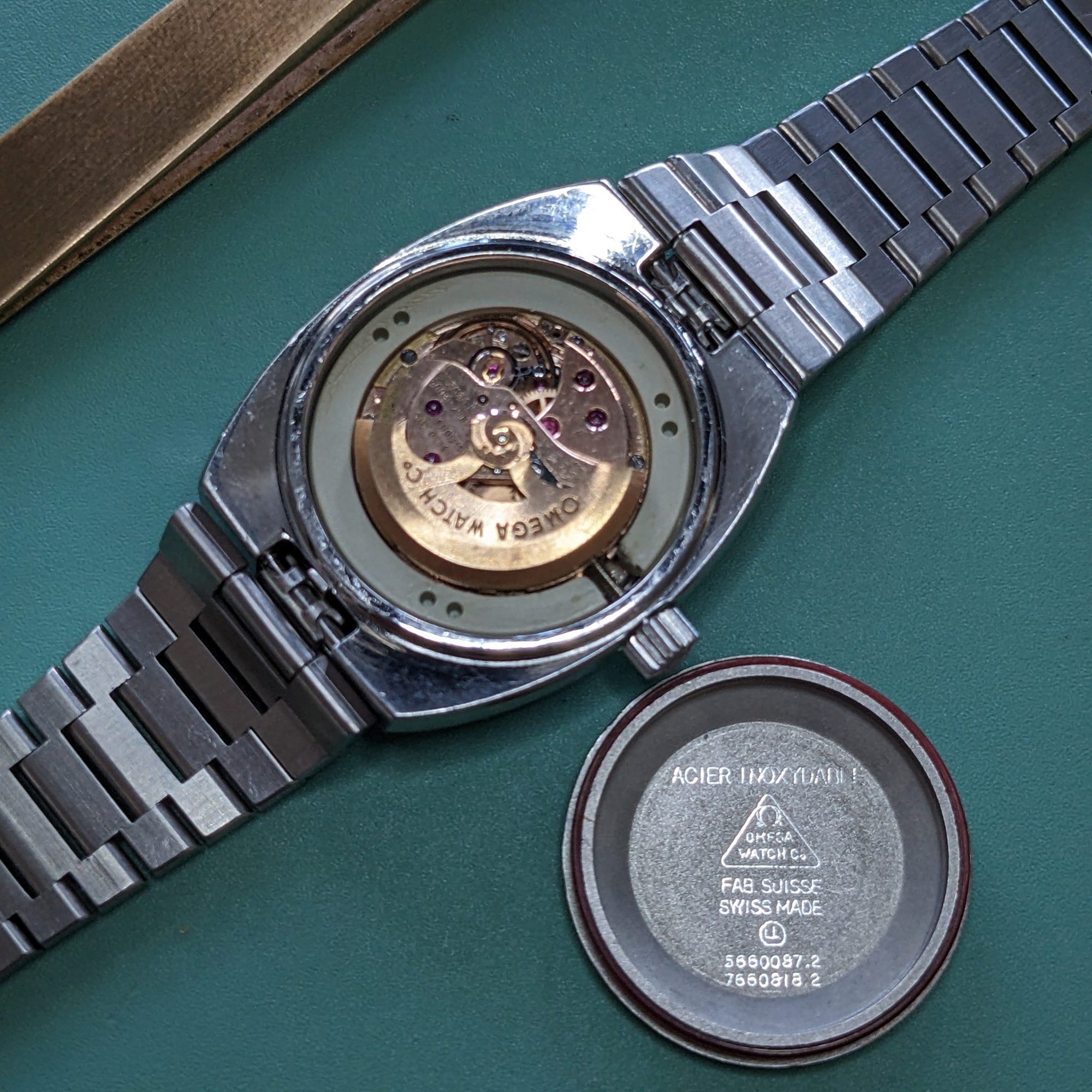 Circa 65 Years Old Lady Omega Seamaster Automatic / Ref 566.0087 / 766.0818 / Vintage 1963 Watch / Cal 681 Movement / Serviced vintage watch