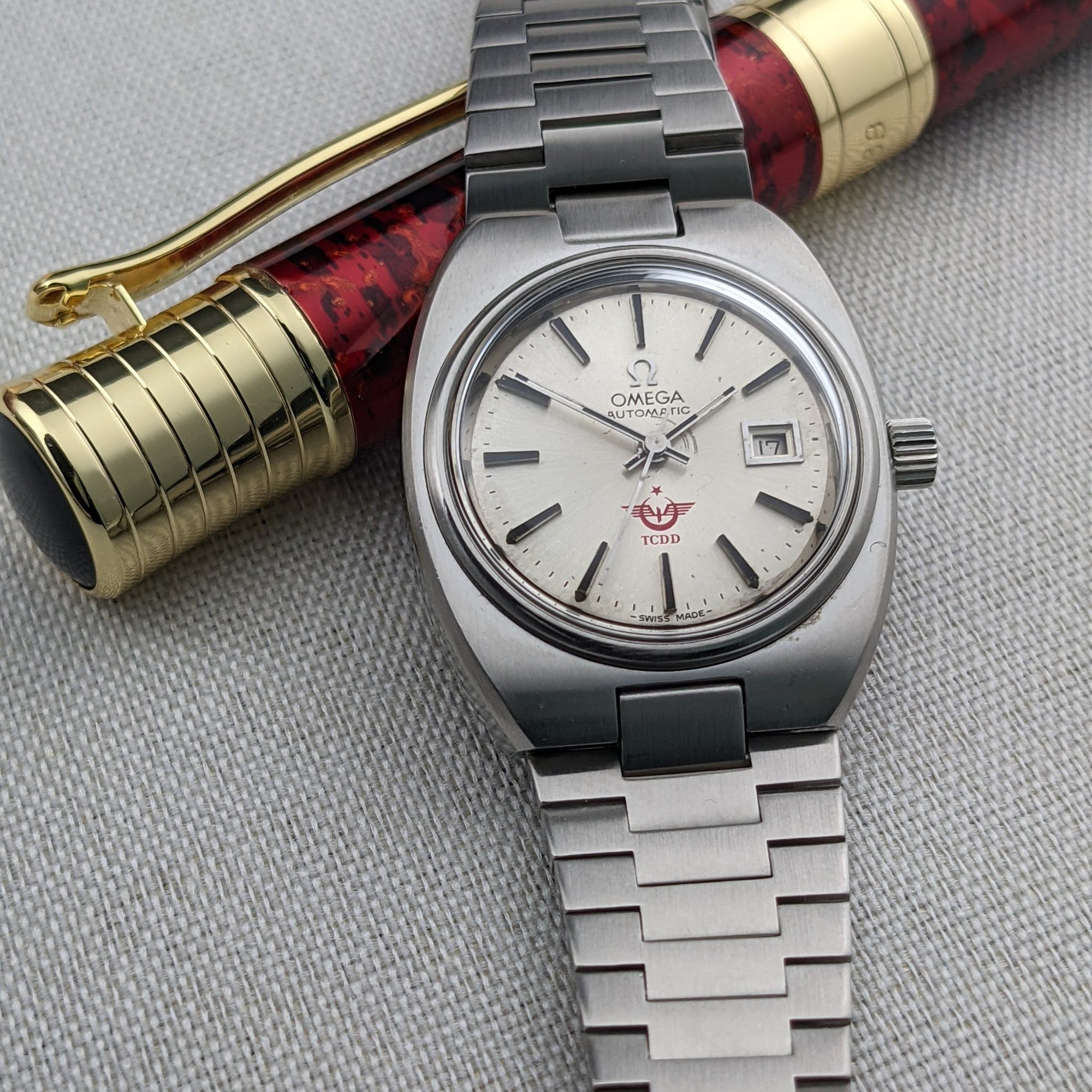 Circa 65 Years Old Lady Omega Seamaster Automatic / Ref 566.0087 / 766.0818 / Vintage 1963 Watch / Cal 681 Movement / Serviced vintage watch