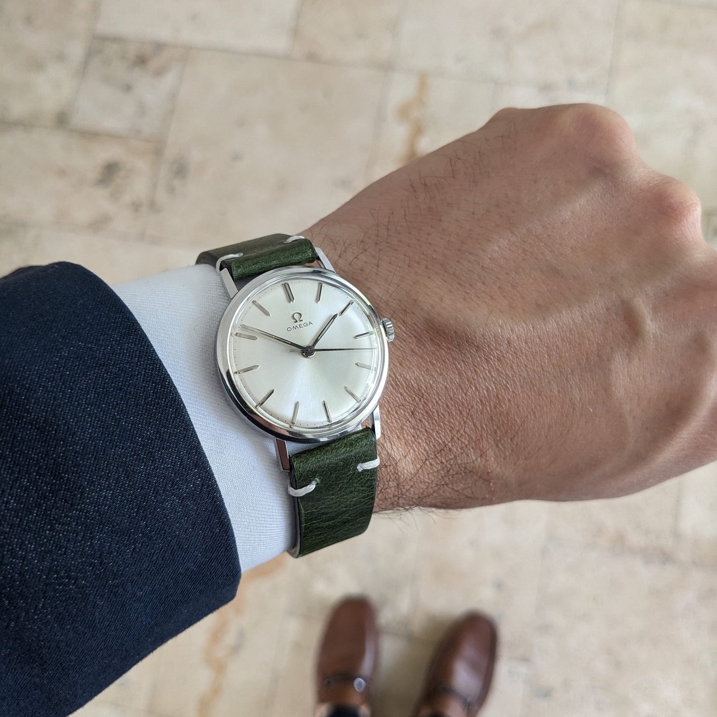 Circa 65 Years Old / Omega Classic / Ref 131.002-63-SC / Vintage 1963 Watch / Cal 286 Movement / Serviced vintage watch