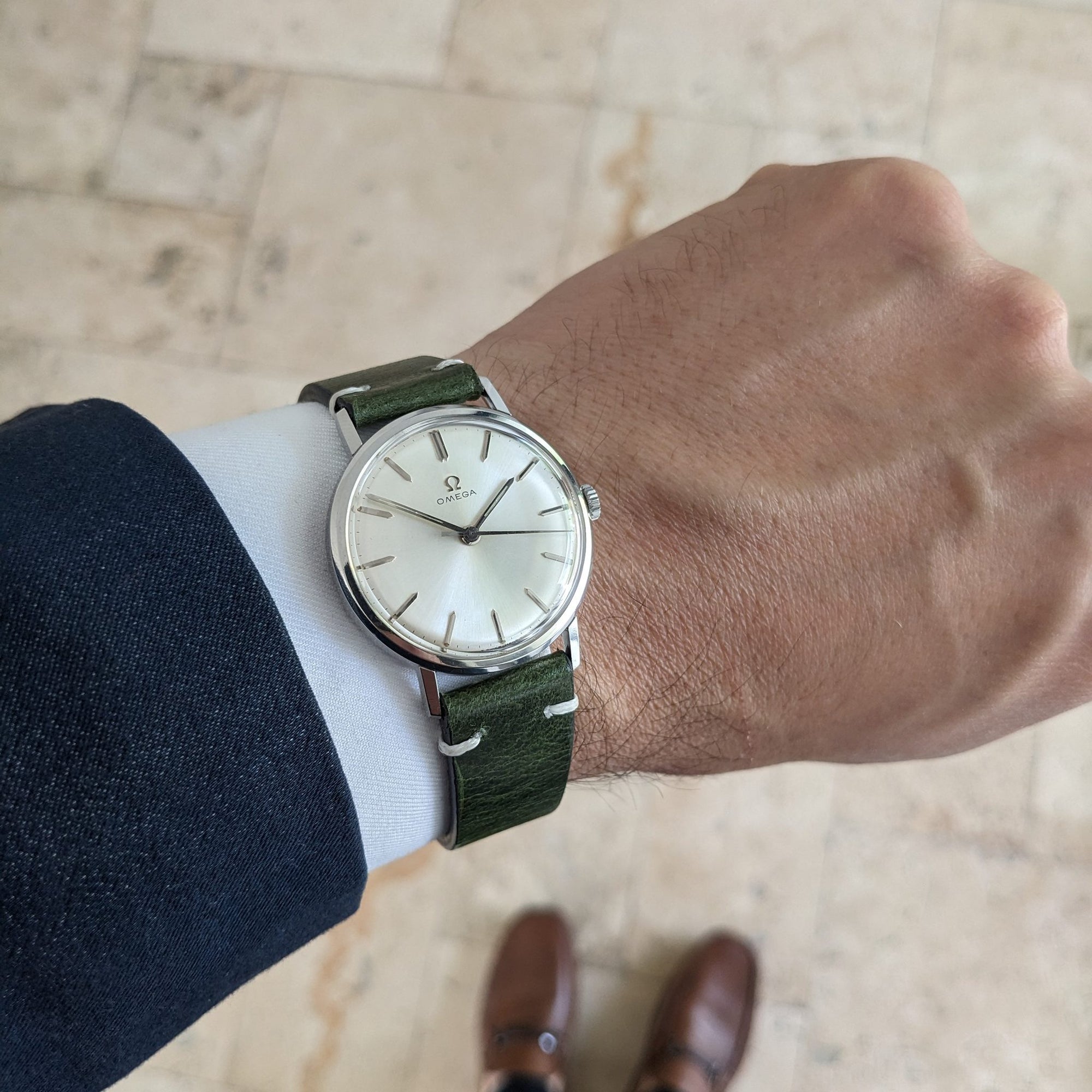 Circa 65 Years Old / Omega Classic / Ref 131.002-63-SC / Vintage 1963 Watch / Cal 286 Movement / Serviced vintage watch