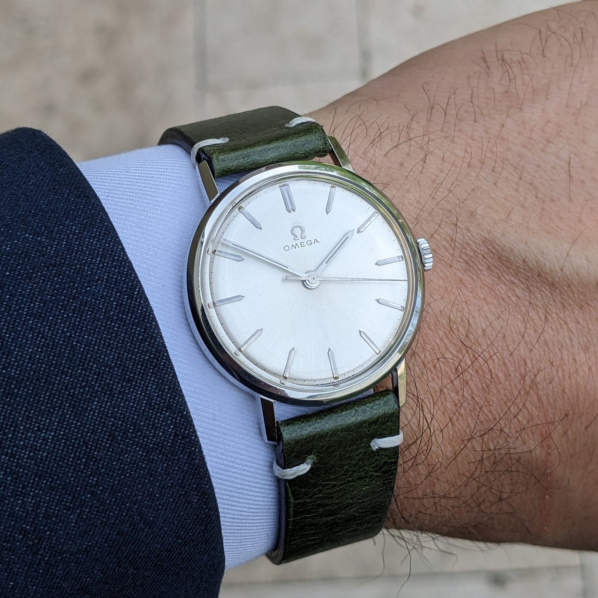 Circa 65 Years Old / Omega Classic / Ref 131.002-63-SC / Vintage 1963 Watch / Cal 286 Movement / Serviced vintage watch
