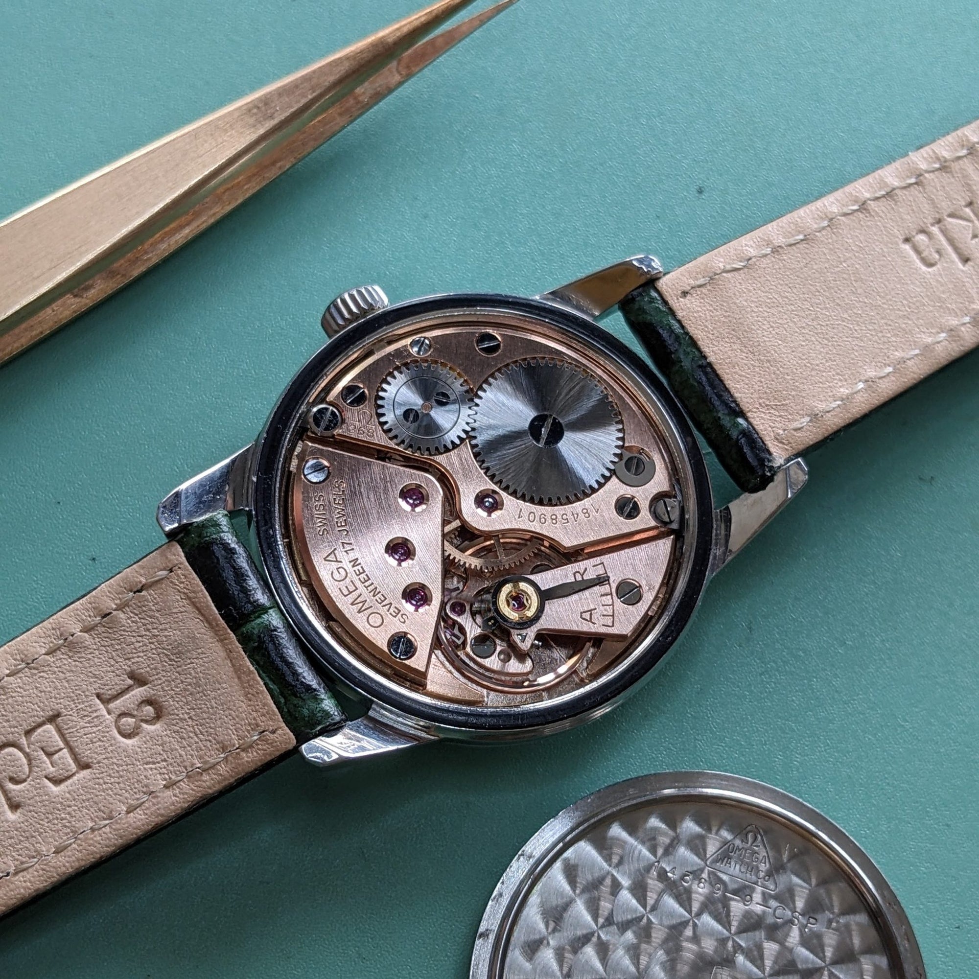 Circa 65 Years Old / Omega Seamaster / Ref 14389-9-SCP / Vintage 1961 Watch / Cal 268 Movement / Serviced vintage watch