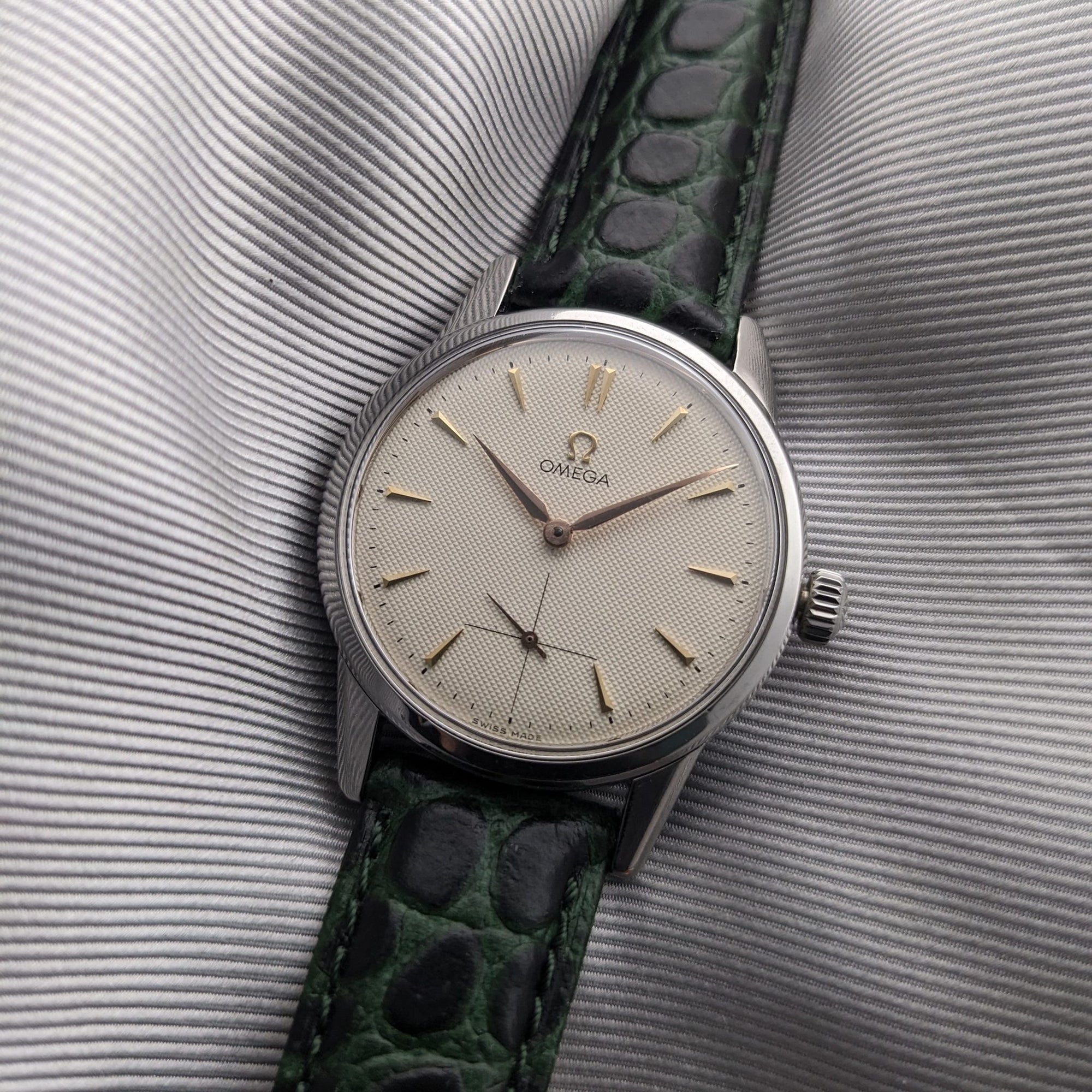 Circa 65 Years Old / Omega Seamaster / Ref 14389-9-SCP / Vintage 1961 Watch / Cal 268 Movement / Serviced vintage watch