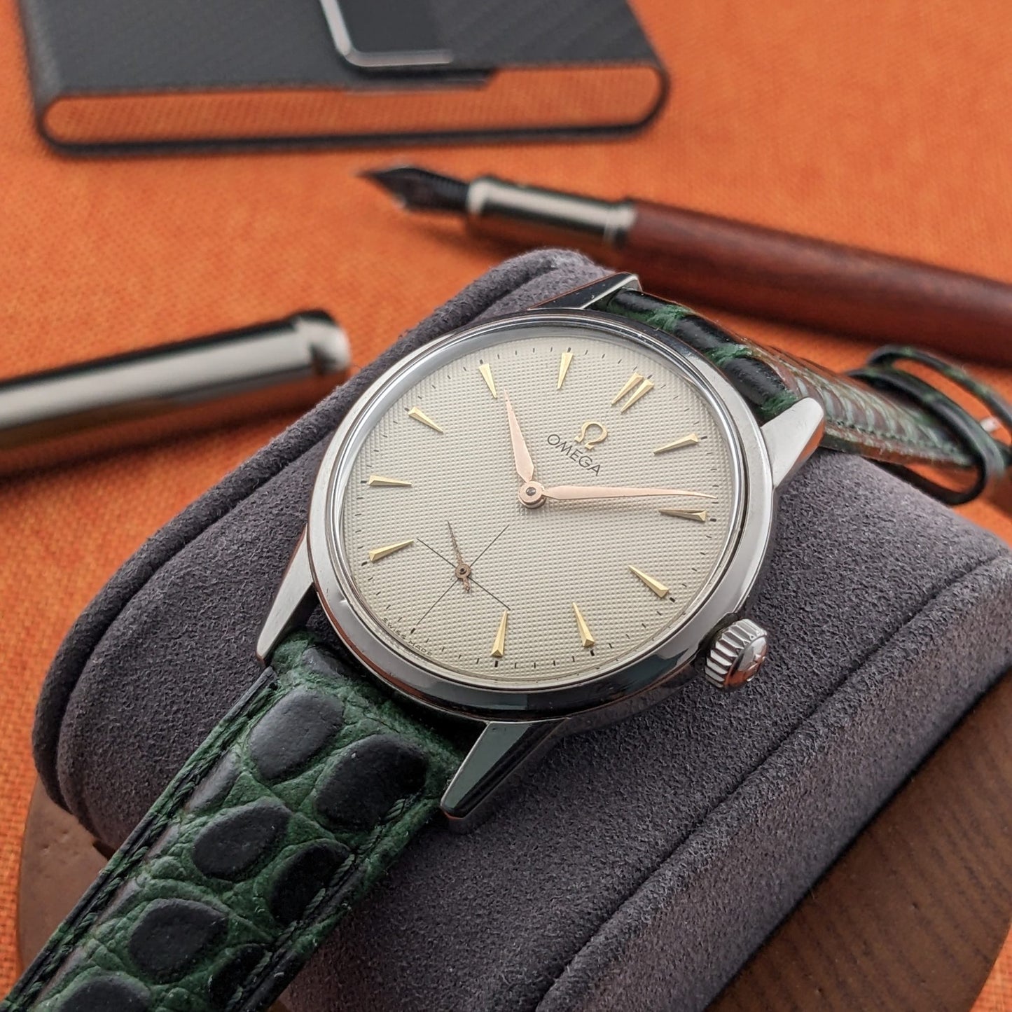 Circa 65 Years Old / Omega Seamaster / Ref 14389-9-SCP / Vintage 1961 Watch / Cal 268 Movement / Serviced vintage watch