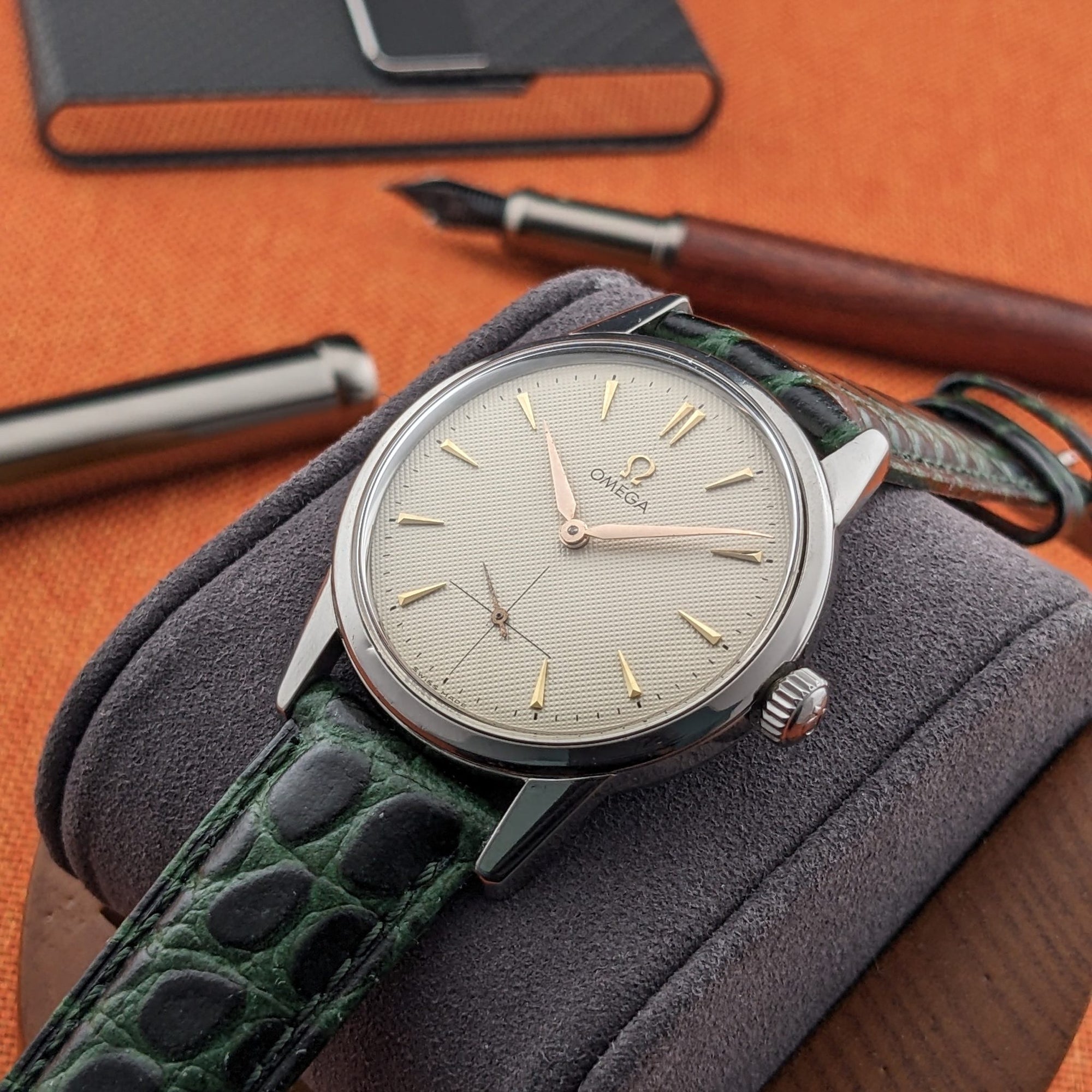 Circa 65 Years Old / Omega Seamaster / Ref 14389-9-SCP / Vintage 1961 Watch / Cal 268 Movement / Serviced vintage watch