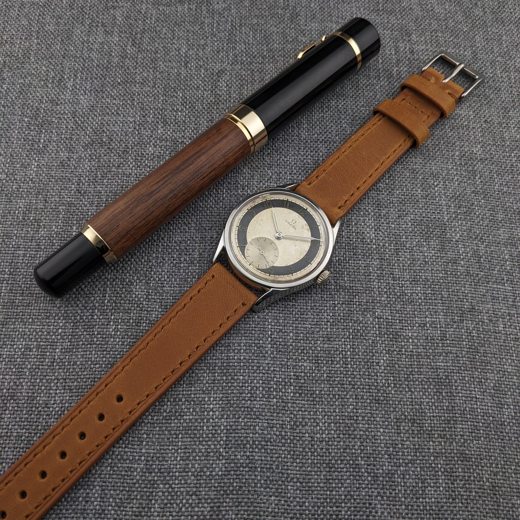 Circa 70 Years Old / Omega Bullseye / Ref 2891 2 / Vintage 1950s Watch / Cal 267 Movement / Serviced vintage watch