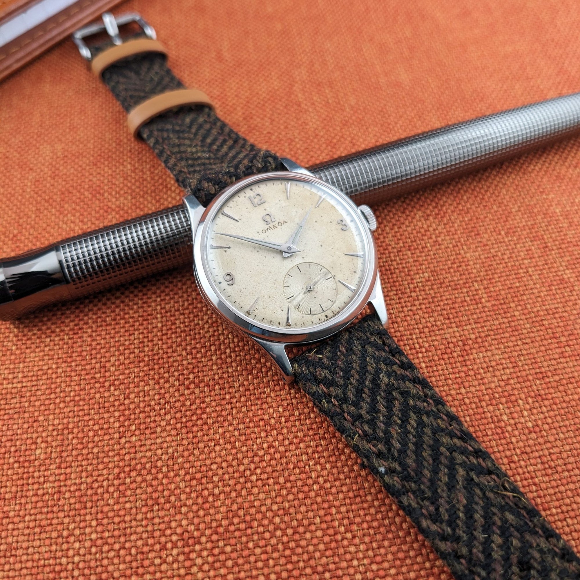 Circa 70 Years Old / Omega / Ref 13322 / Vintage 1954 Watch / Cal 266 Movement / Serviced dial