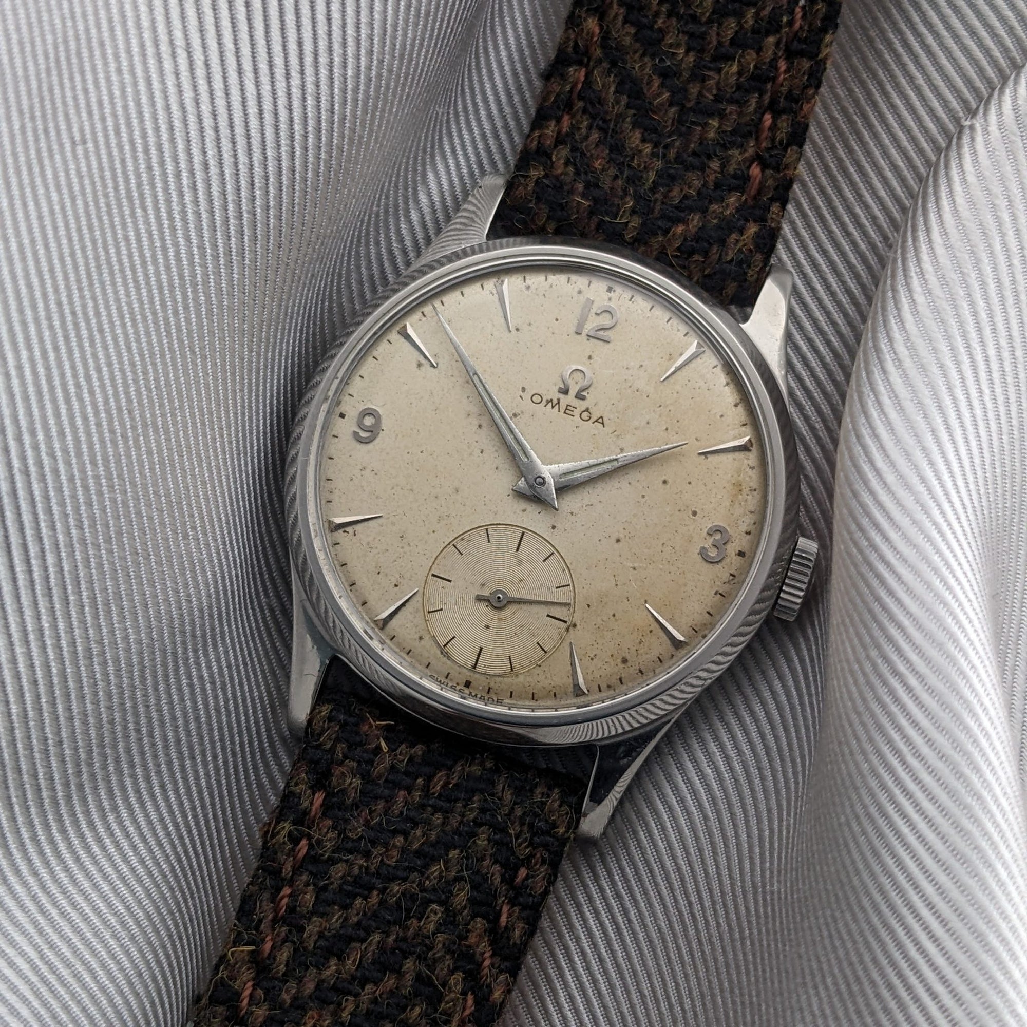 Circa 70 Years Old / Omega / Ref 13322 / Vintage 1954 Watch / Cal 266 Movement / Serviced vintage watch
