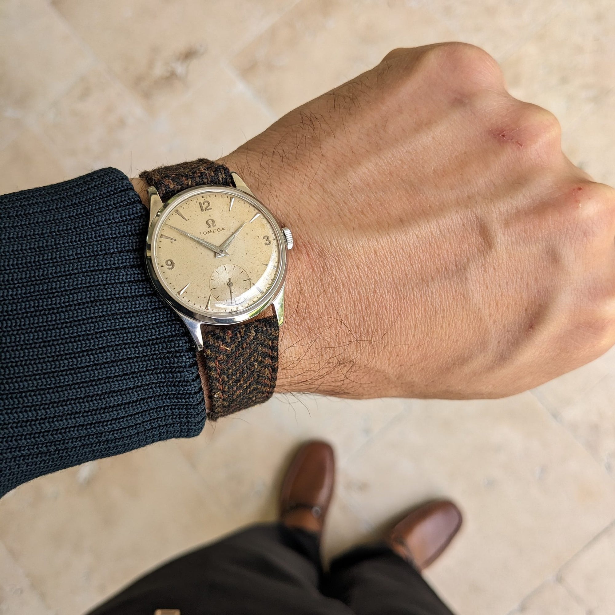 Circa 70 Years Old / Omega / Ref 13322 / Vintage 1954 Watch / Cal 266 Movement / Serviced vintage watch